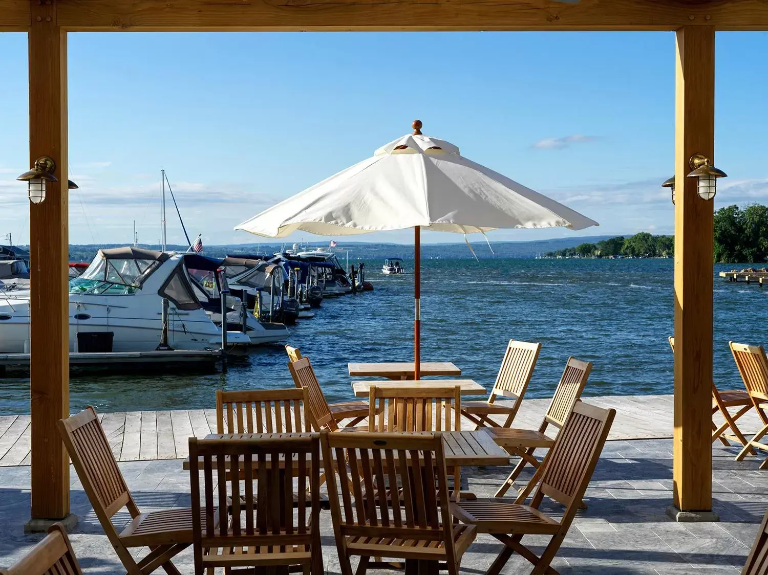 Patio in The Lake House on Canandaigua