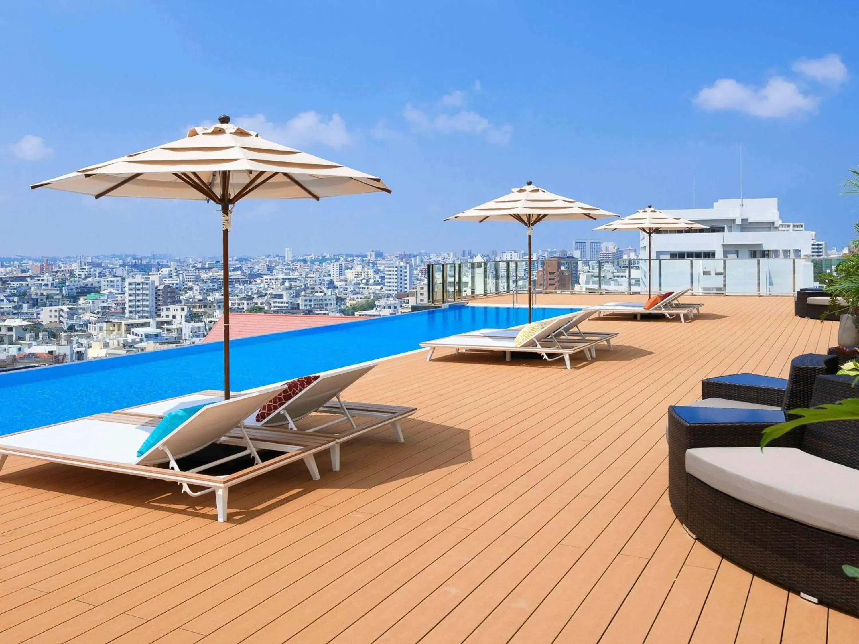 Pool view, Swimming Pool in Novotel Okinawa Naha