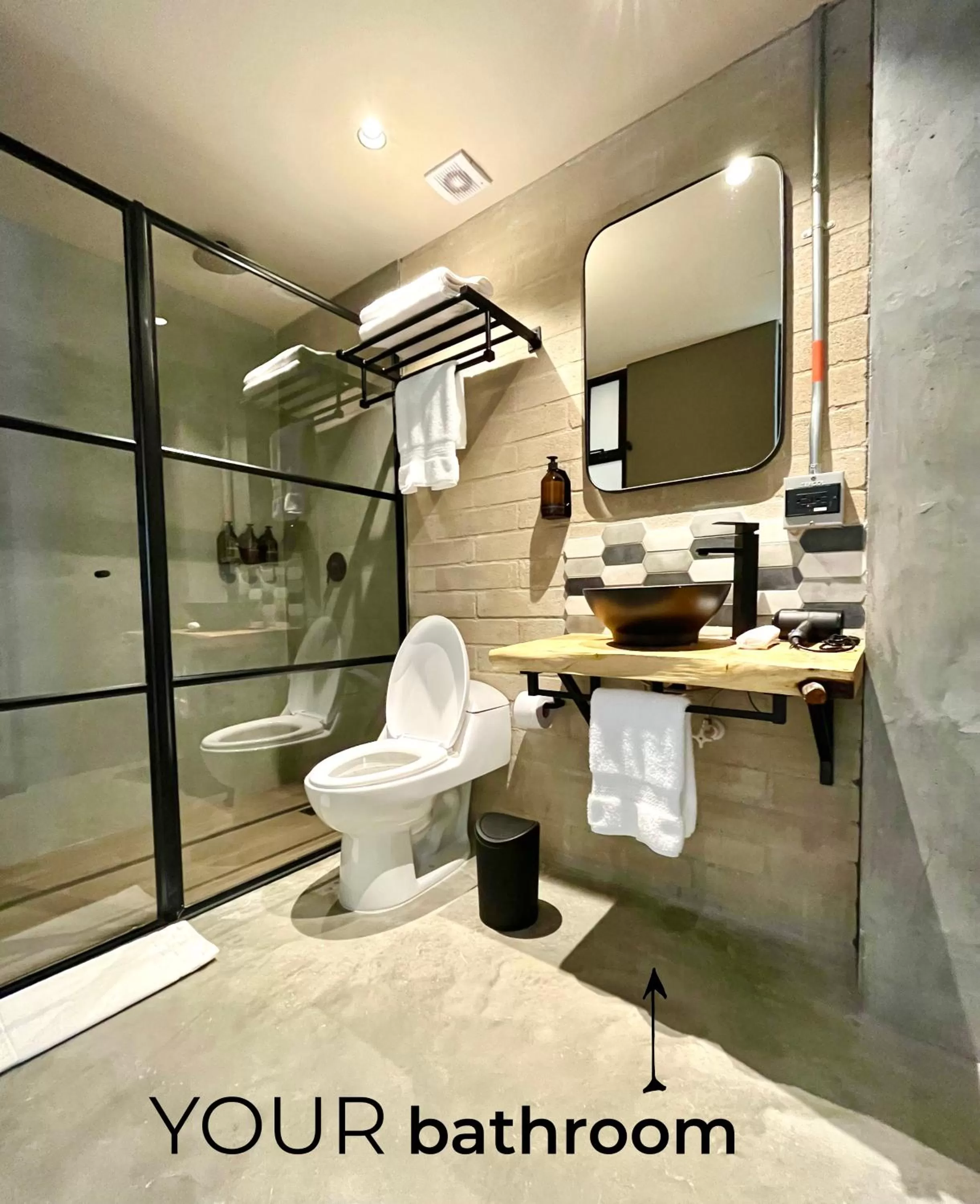 Bathroom in Beminimal Hotel