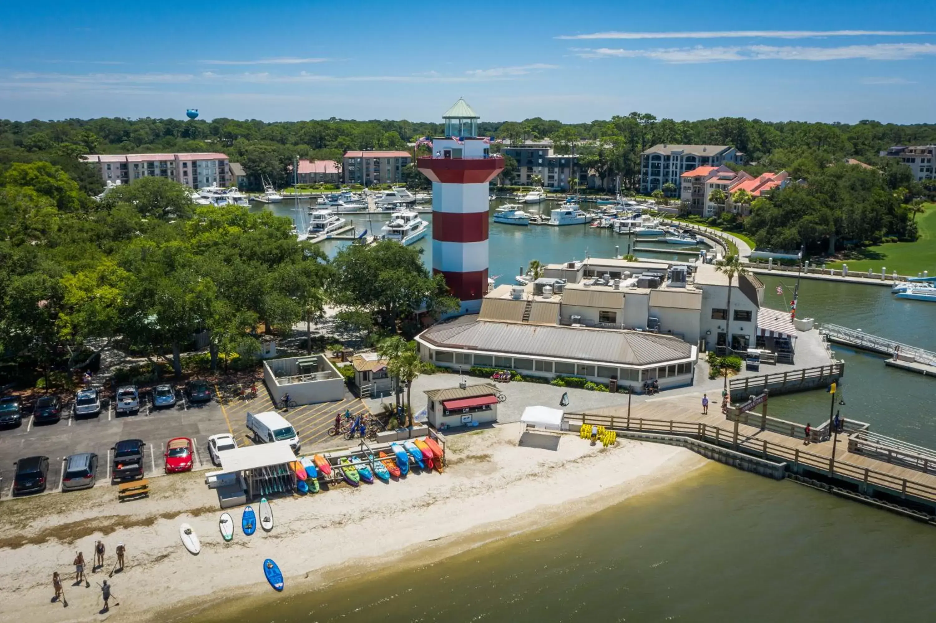 Area and facilities, Bird's-eye View in Holiday Inn Express Hilton Head Island, an IHG Hotel