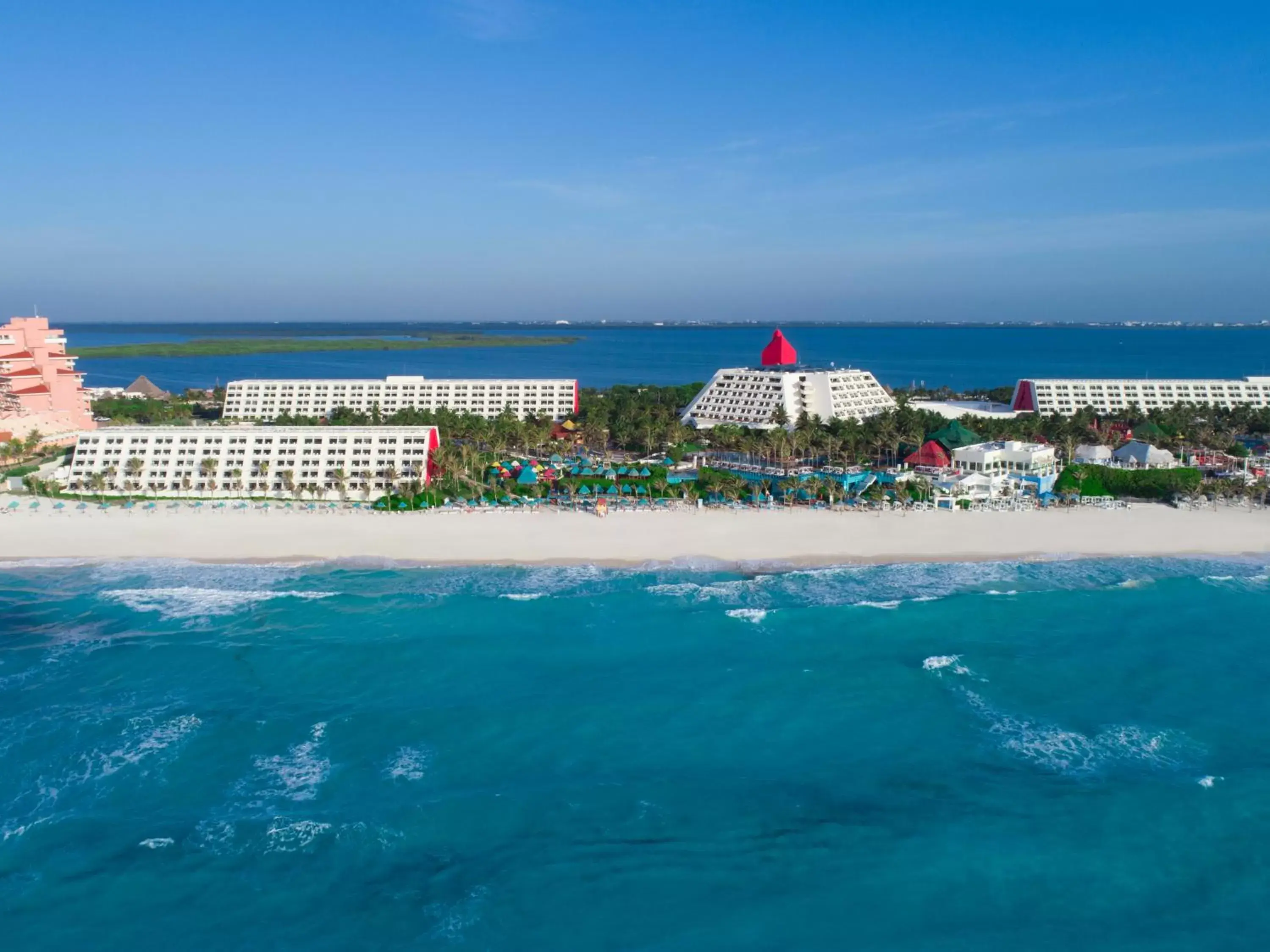 Bird's eye view in The Pyramid Cancun - All Inclusive