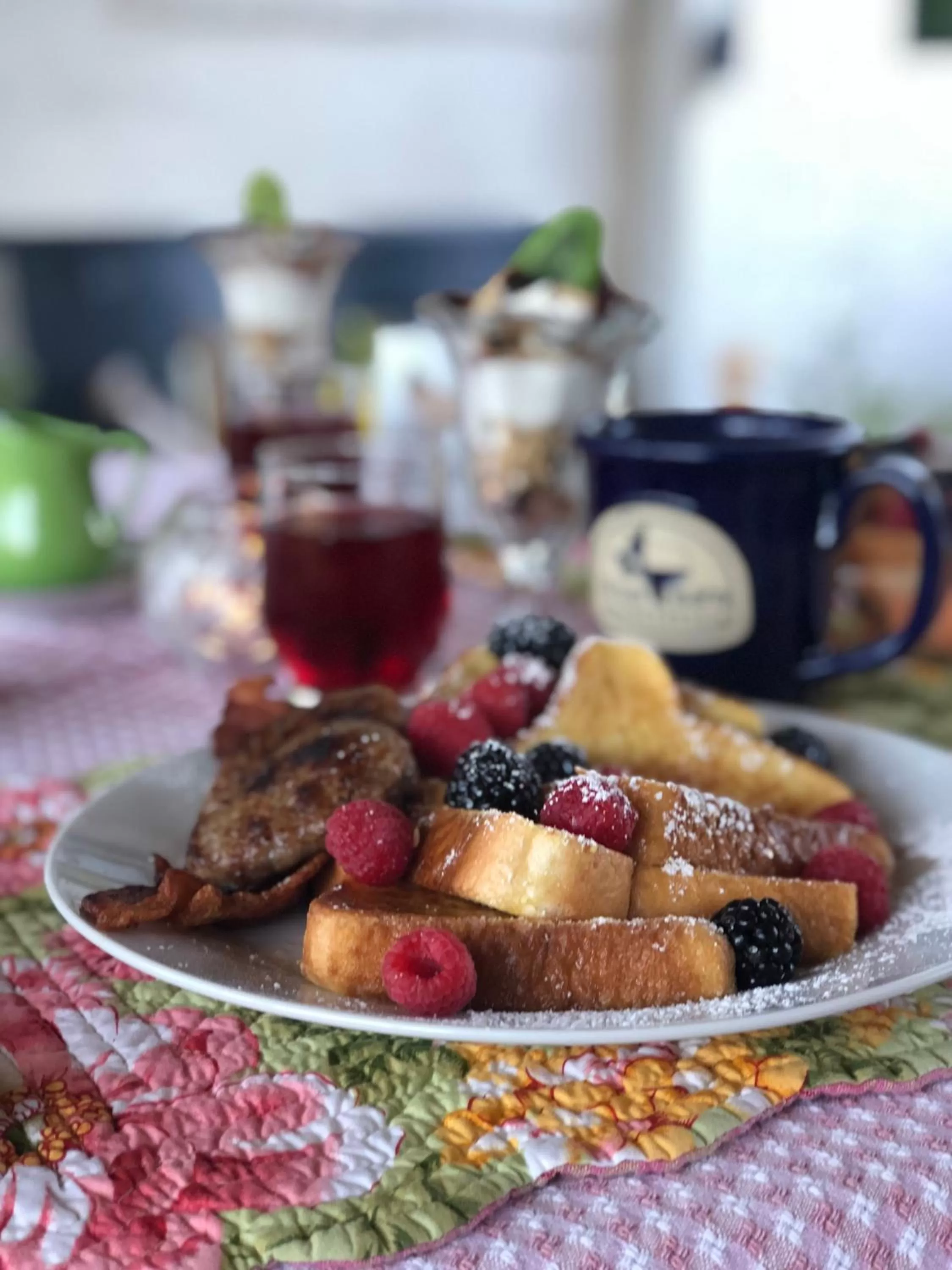 Food and drinks in The Old Liberty Schoolhouse