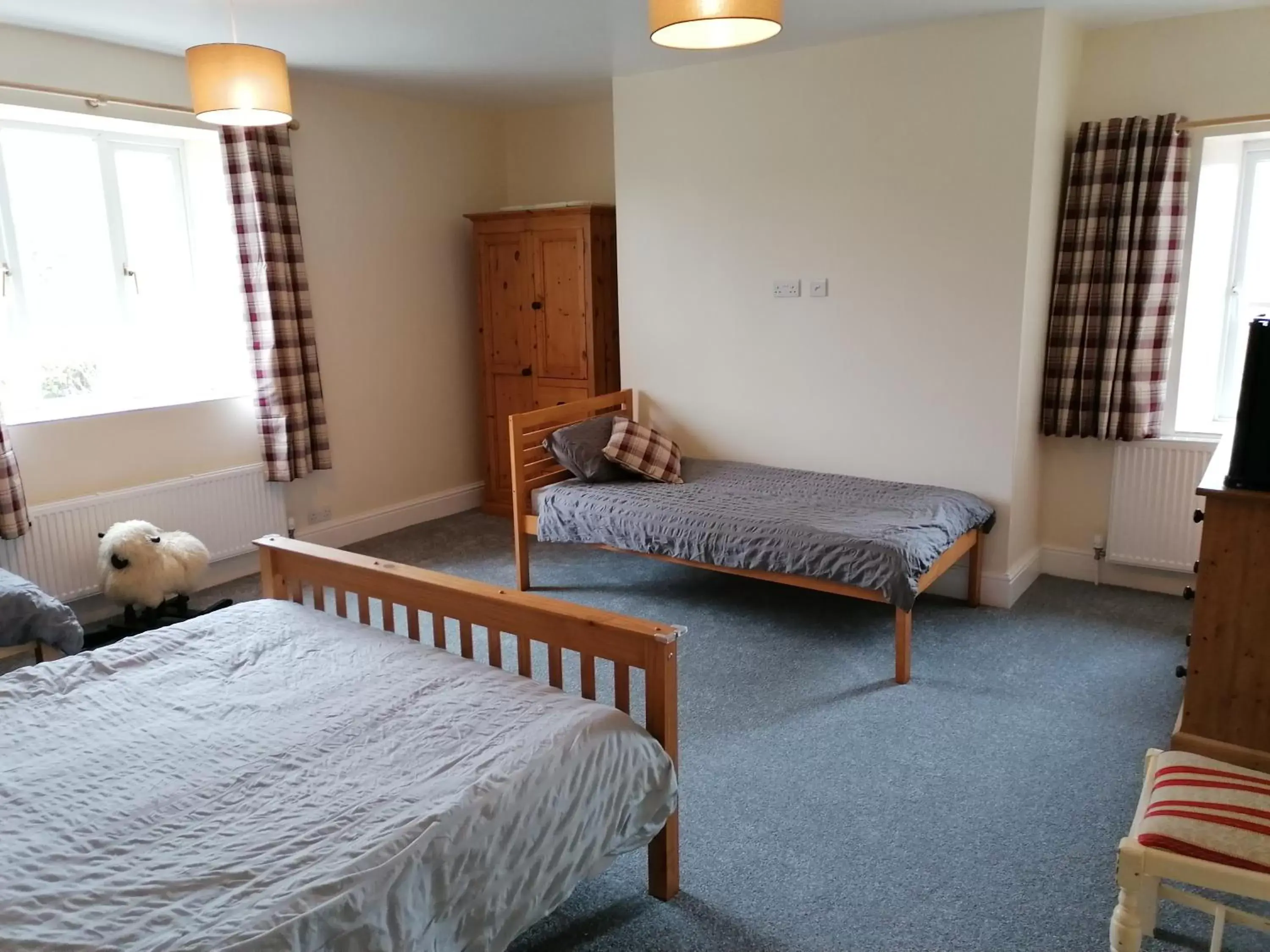 Bedroom in Lovaton Farmhouse