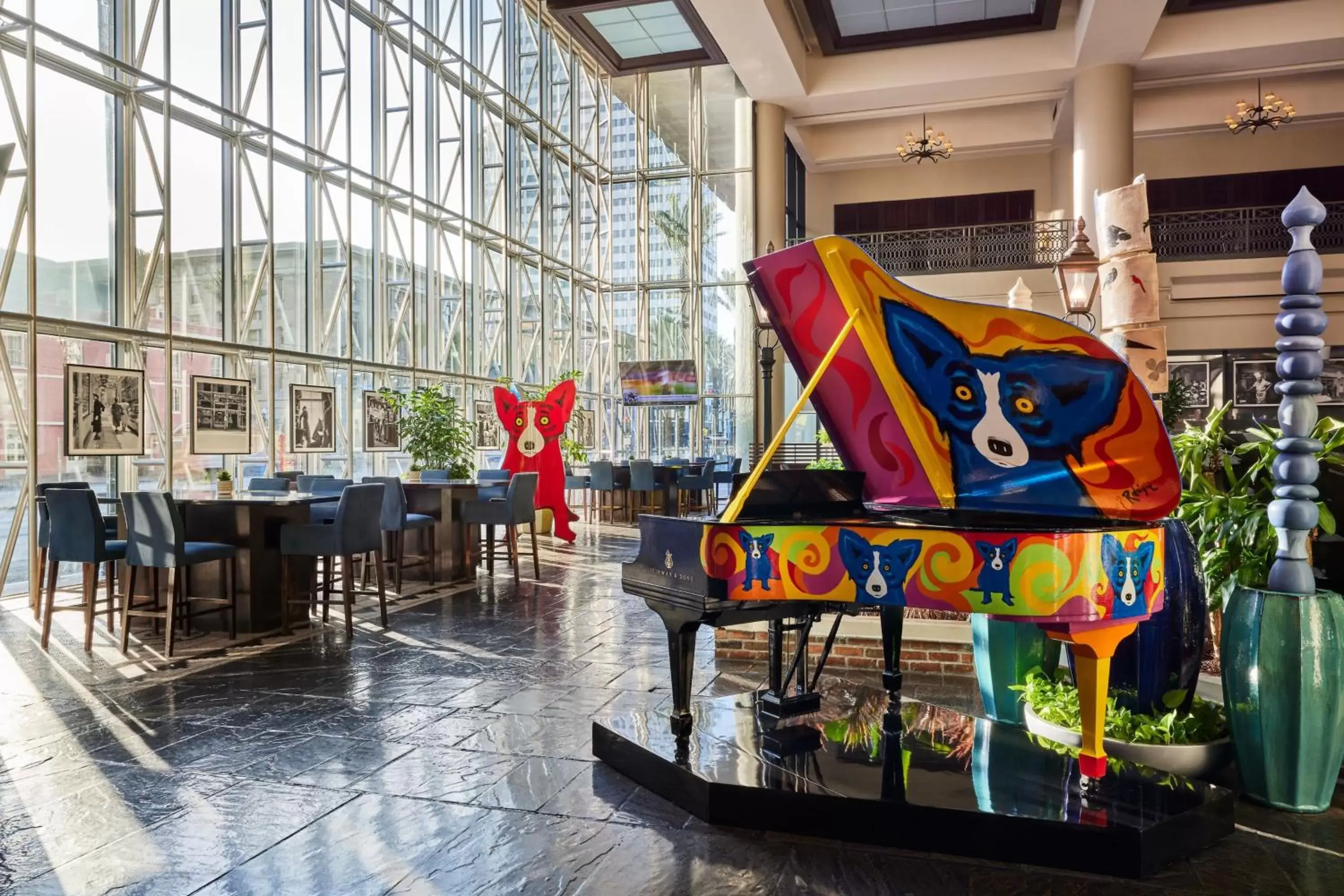 Lobby or reception in Sheraton New Orleans Hotel