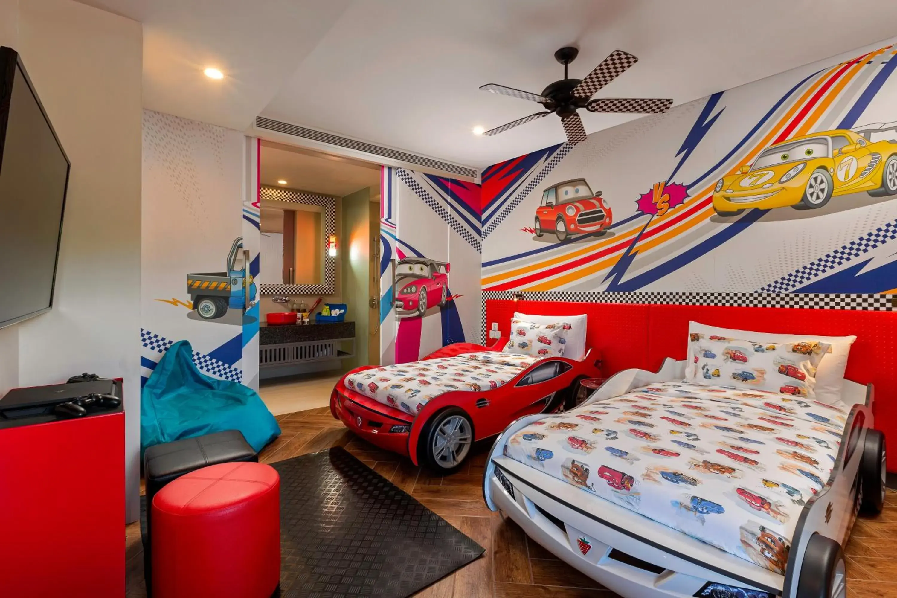 Bed in Anantara Vacation Club Mai Khao Phuket Bed in Anantara Vacation Club Mai Khao Phuket