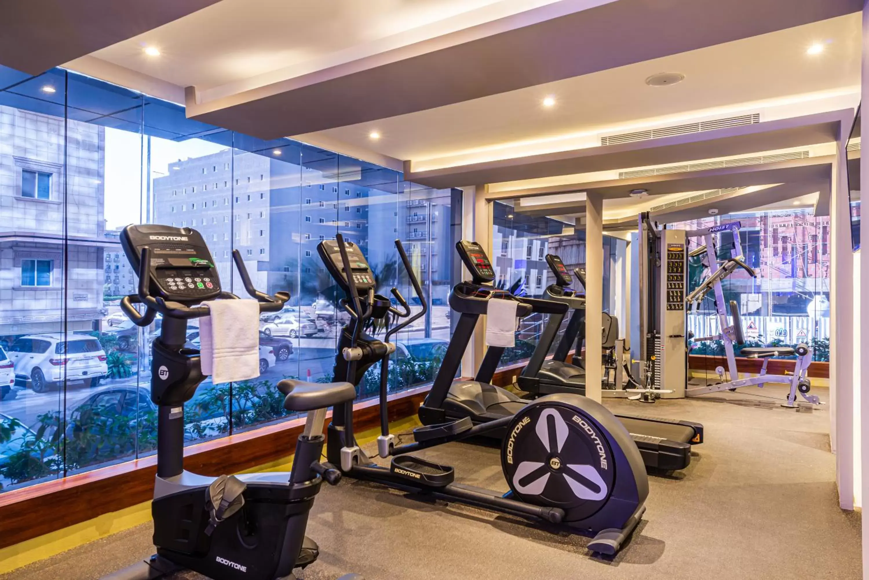 Fitness centre/facilities in Blue Diamond Hotel Jeddah Fitness centre/facilities in Blue Diamond Hotel Jeddah