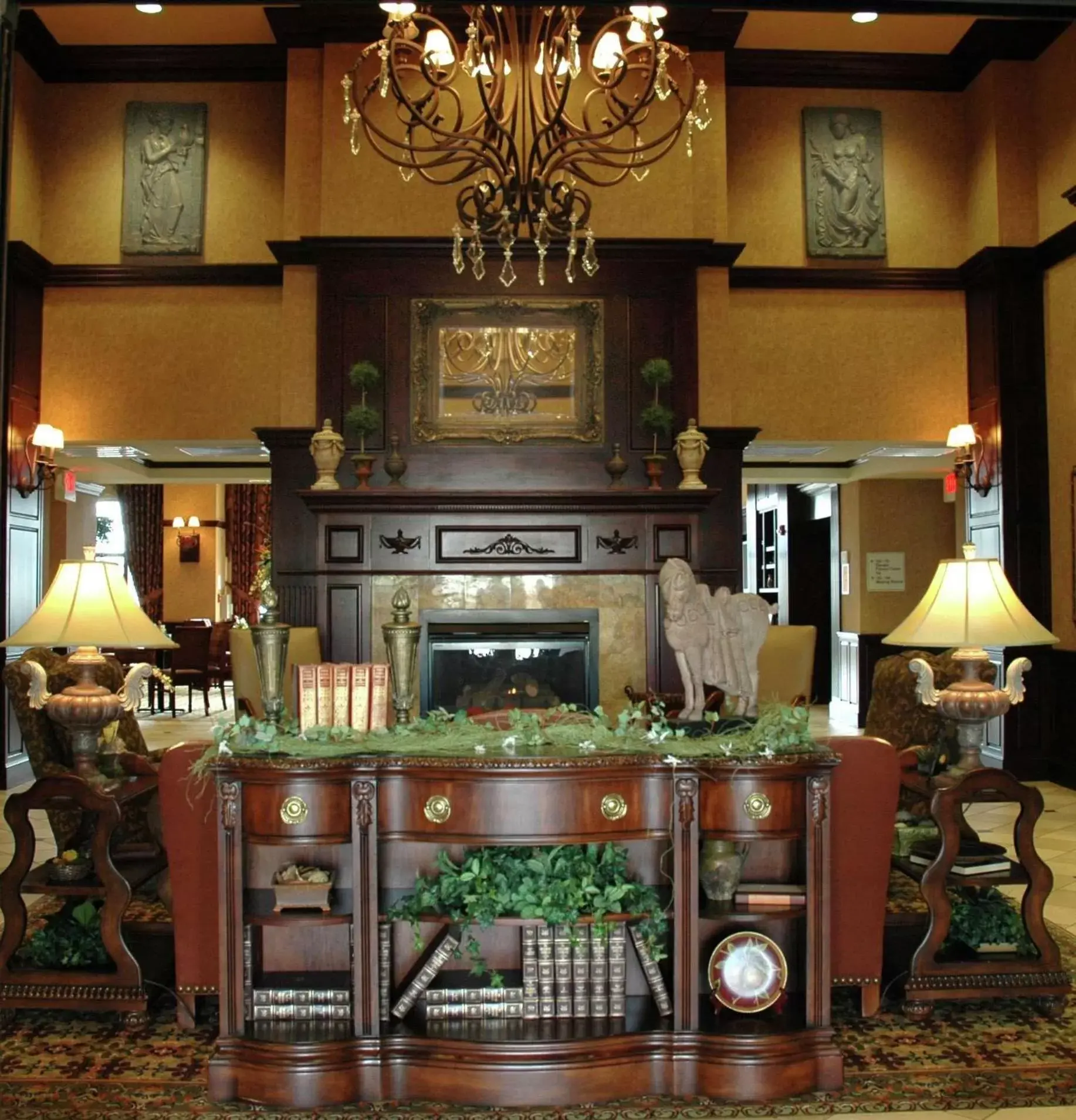 Lobby or reception in Hampton Inn & Suites Stillwater