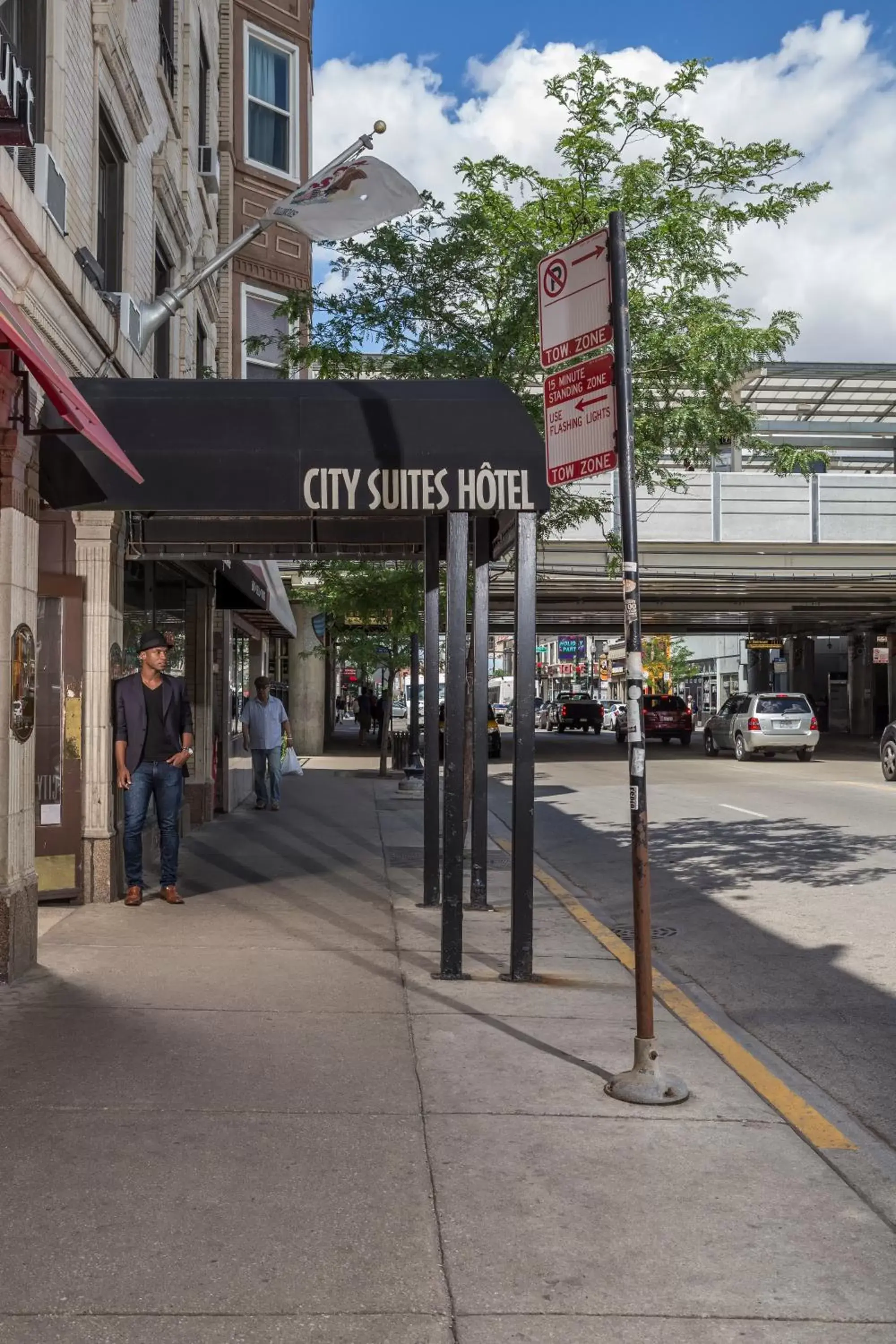 Facade/entrance in City Suites Hotel Facade/entrance in City Suites Hotel