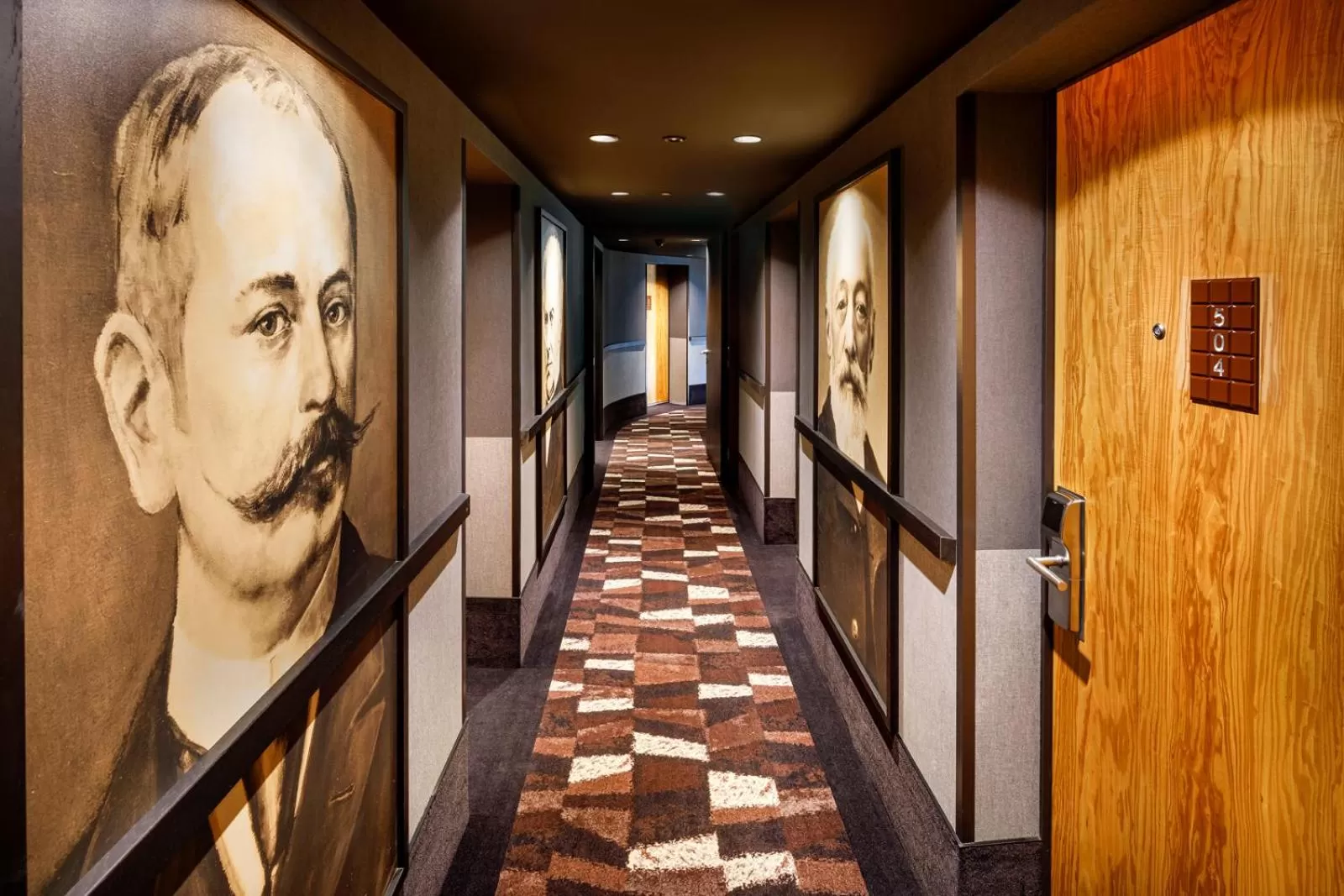 Property building in Swiss Chocolate by Fassbind Zurich