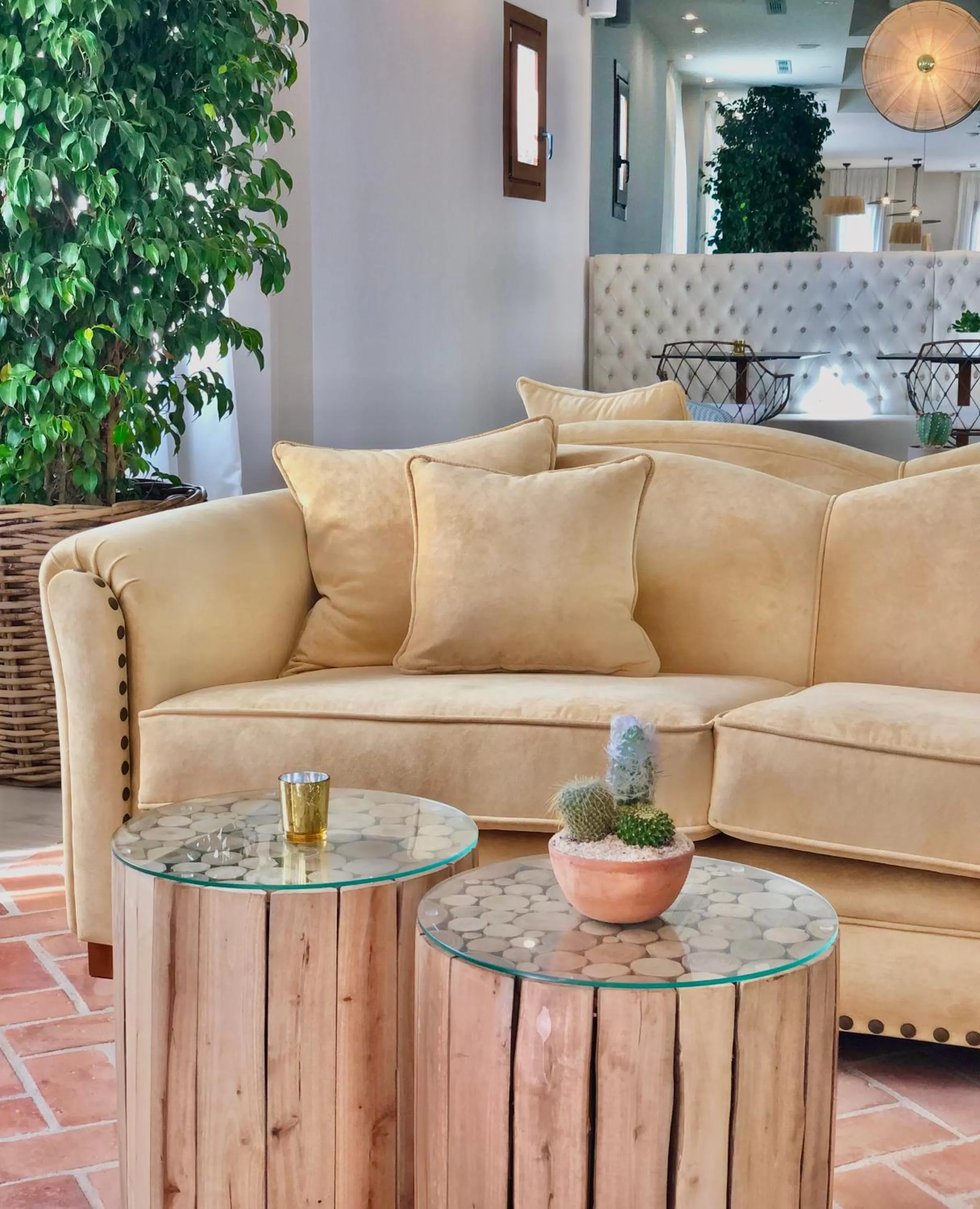 Lobby or reception in Hotel Abaco Altea