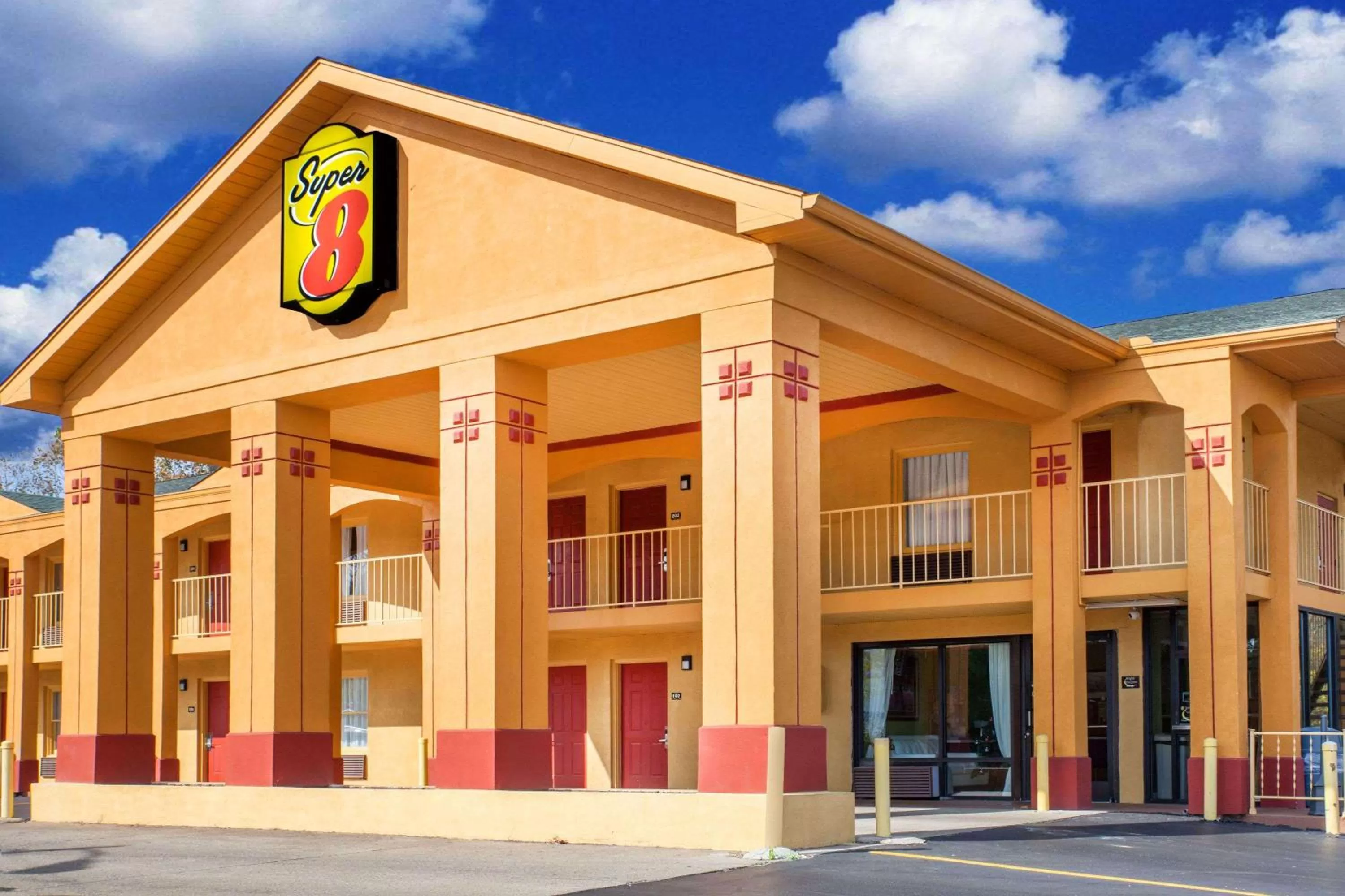 Property building in Super 8 by Wyndham Nashville West