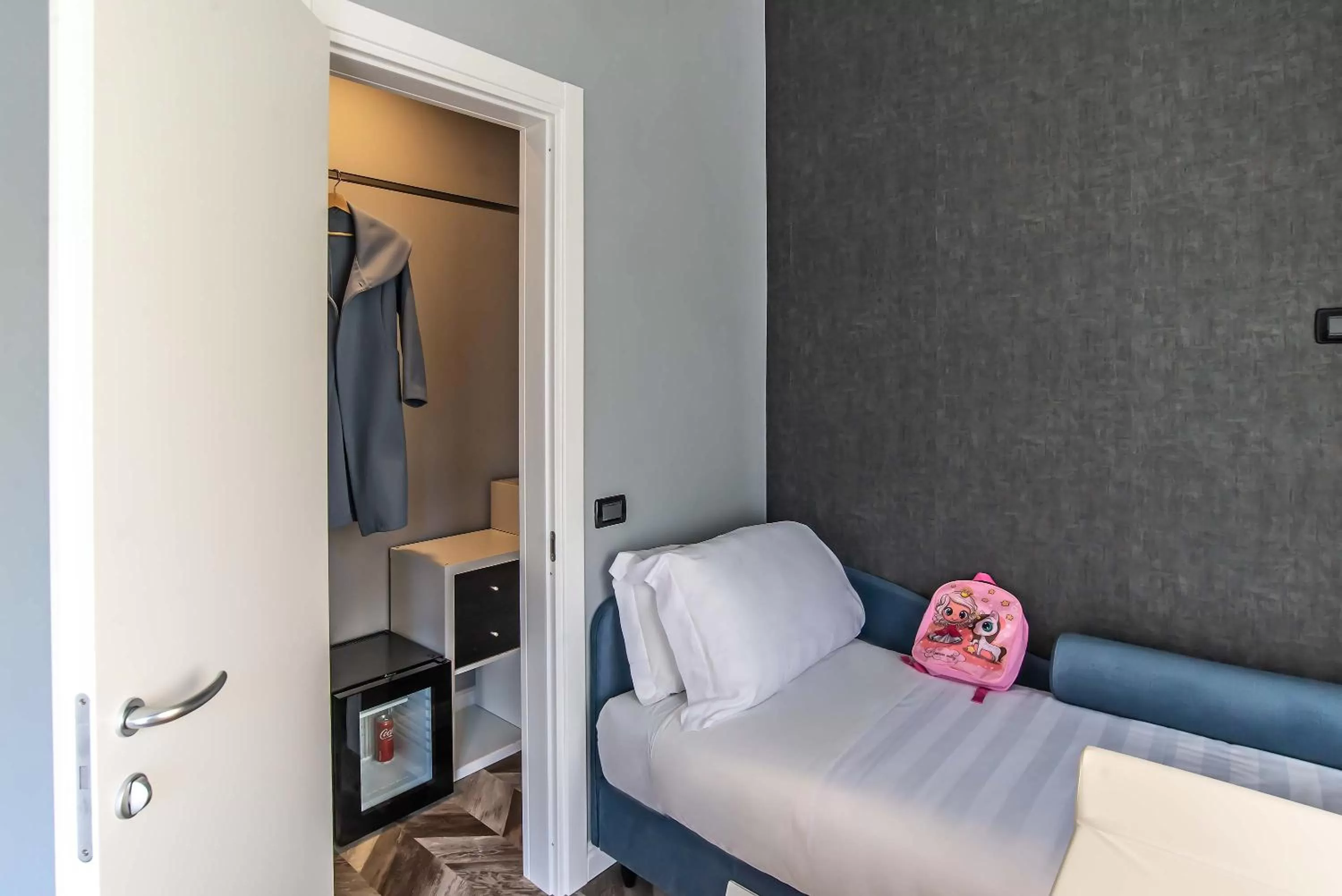 Bedroom, Bed in Bloom Hotel Rome