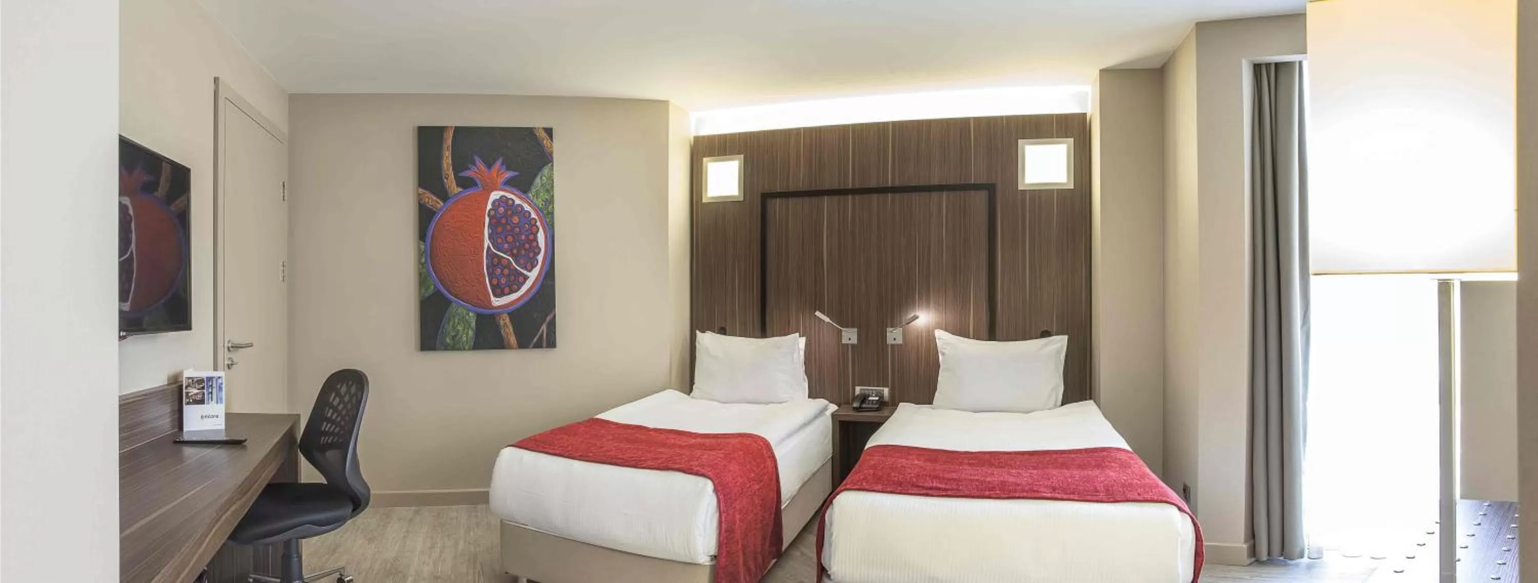 Bedroom in Ramada Encore by Wyndham Izmir
