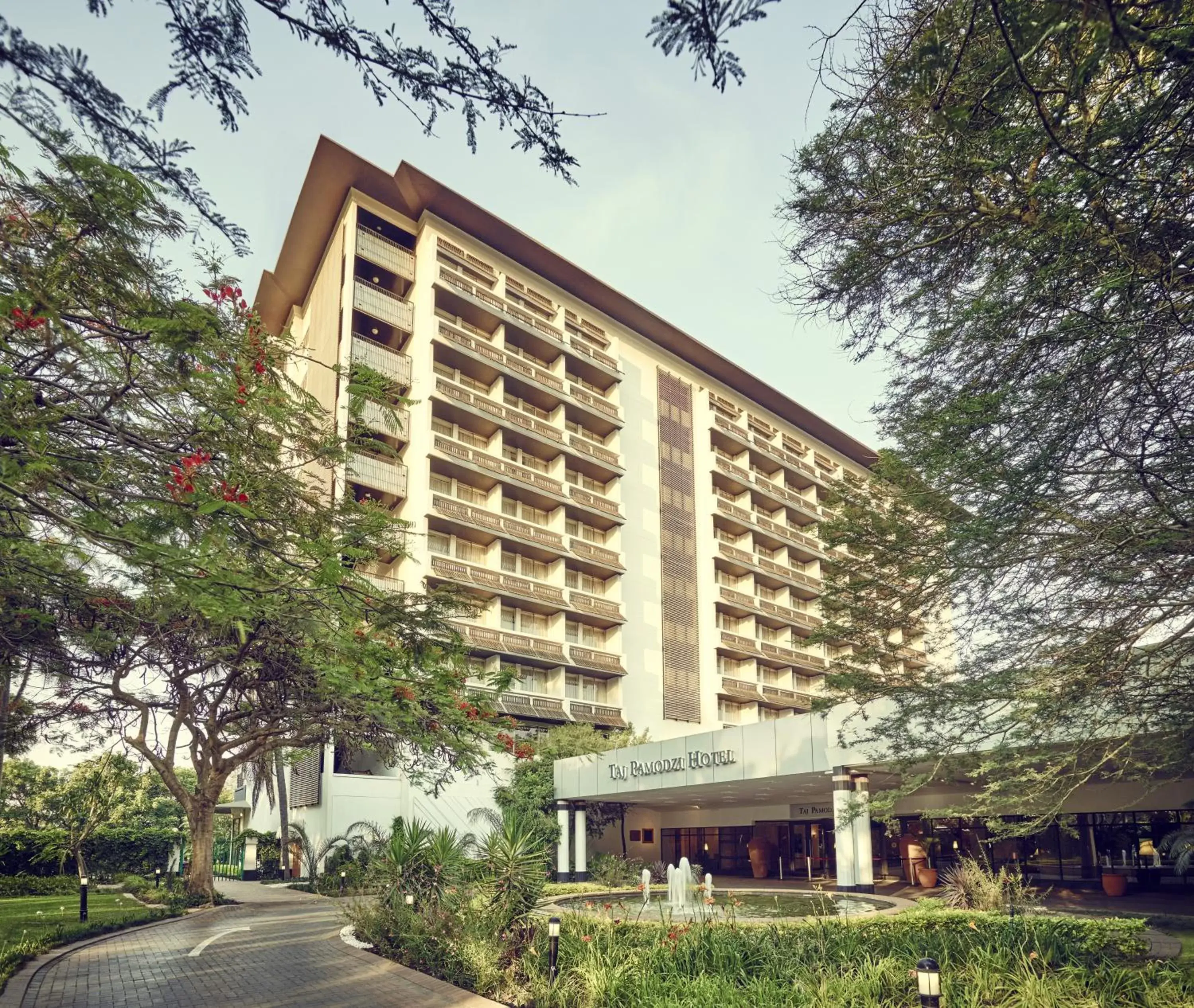 Facade/entrance, Property Building in Taj Pamodzi Lusaka