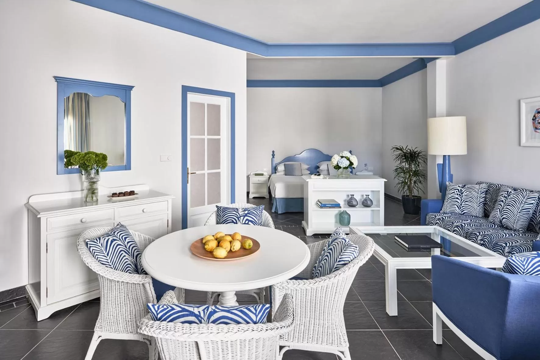 Living room in Seaside Los Jameos