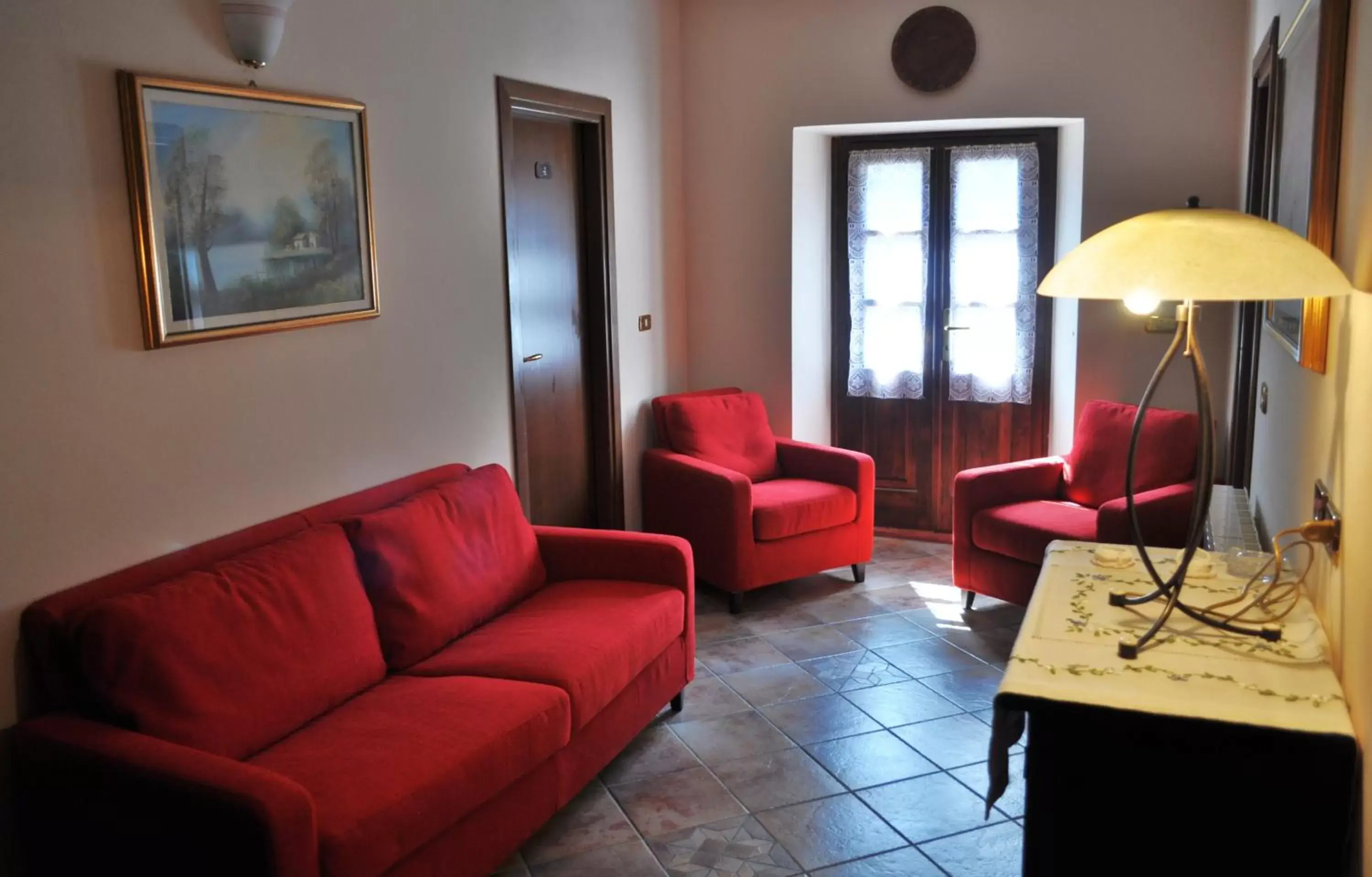 Living room, Seating Area in Albergo Miramonti