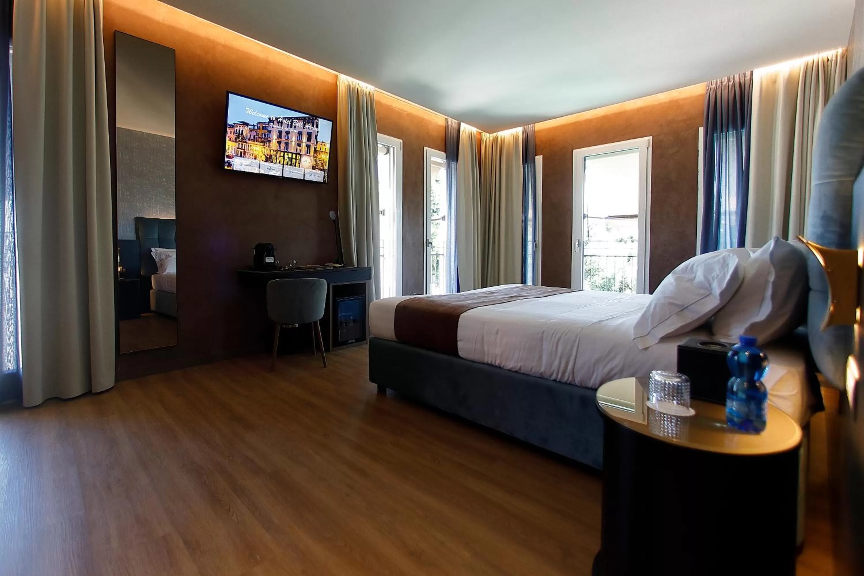 Photo of the whole room, Bed in Hotel Bell'arrivo by Dori