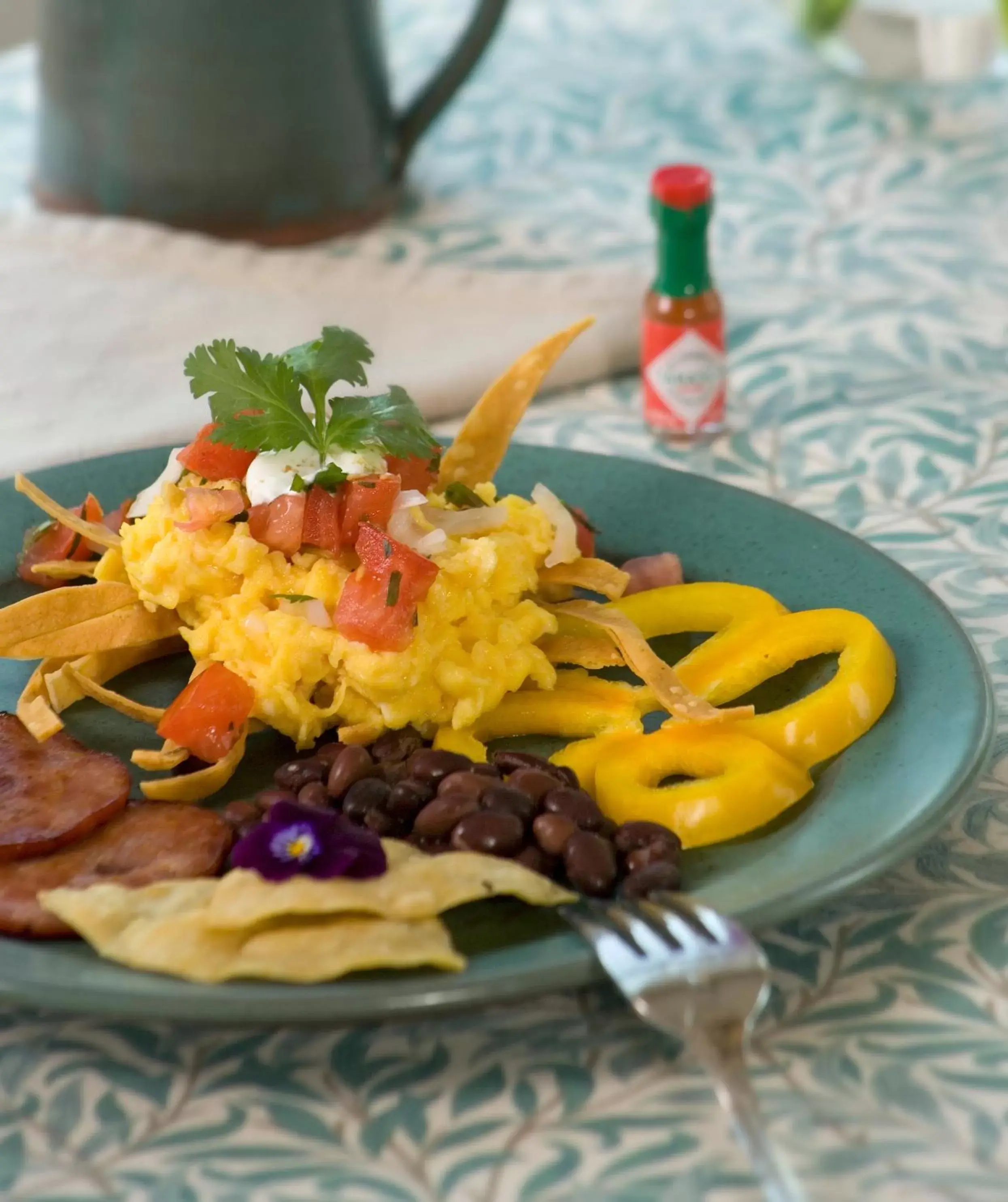 American breakfast in Lake Pointe Inn American breakfast in Lake Pointe Inn