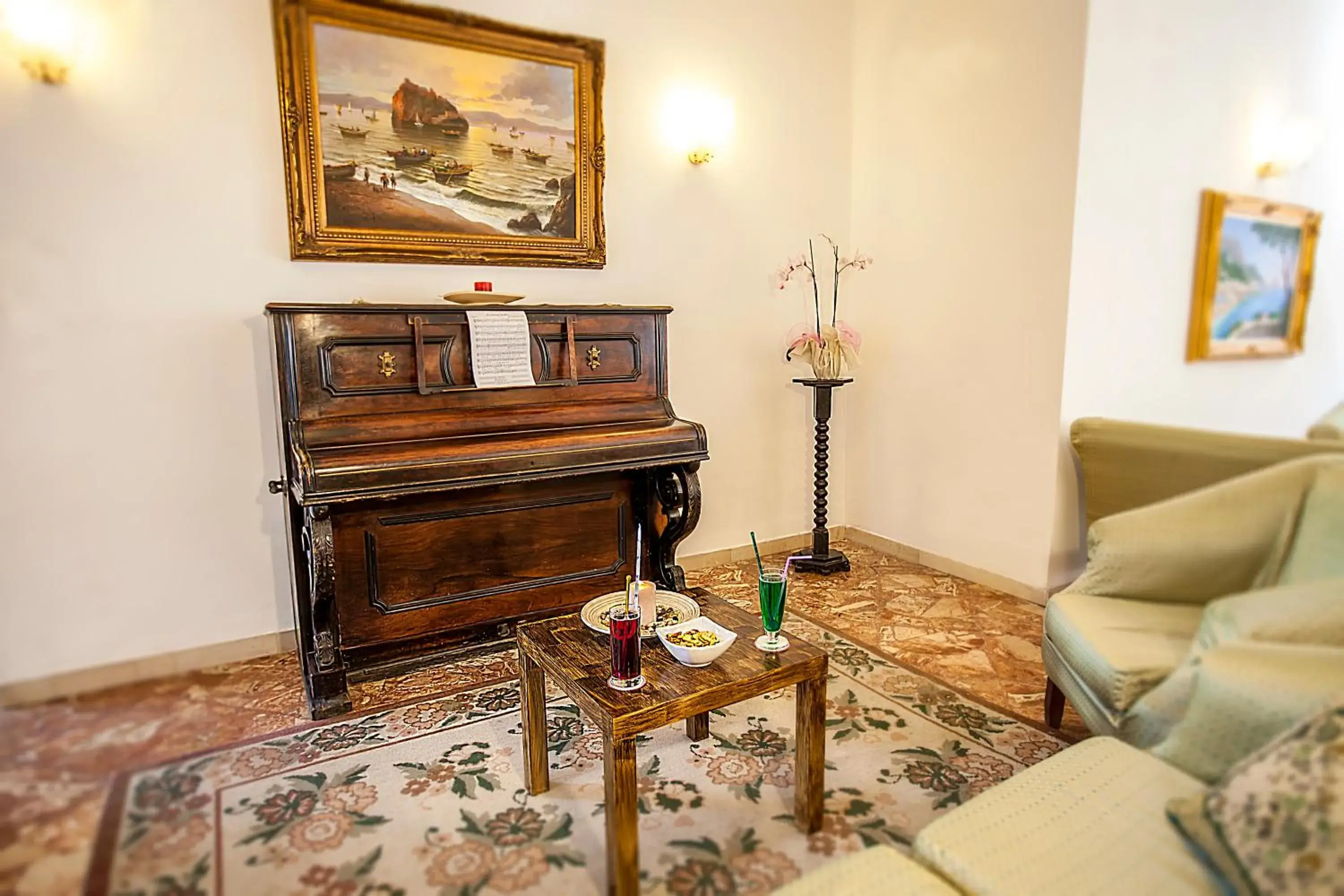 Lounge or bar, Seating Area in Hotel Conte