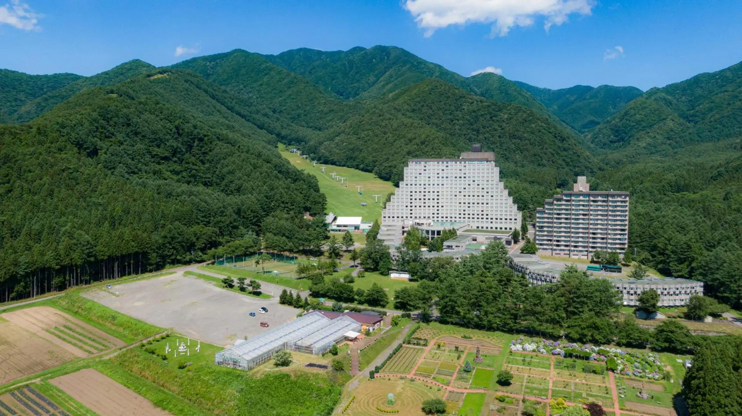 Day, Bird's-eye View in Hotel Listel Inawashiro Wing Tower