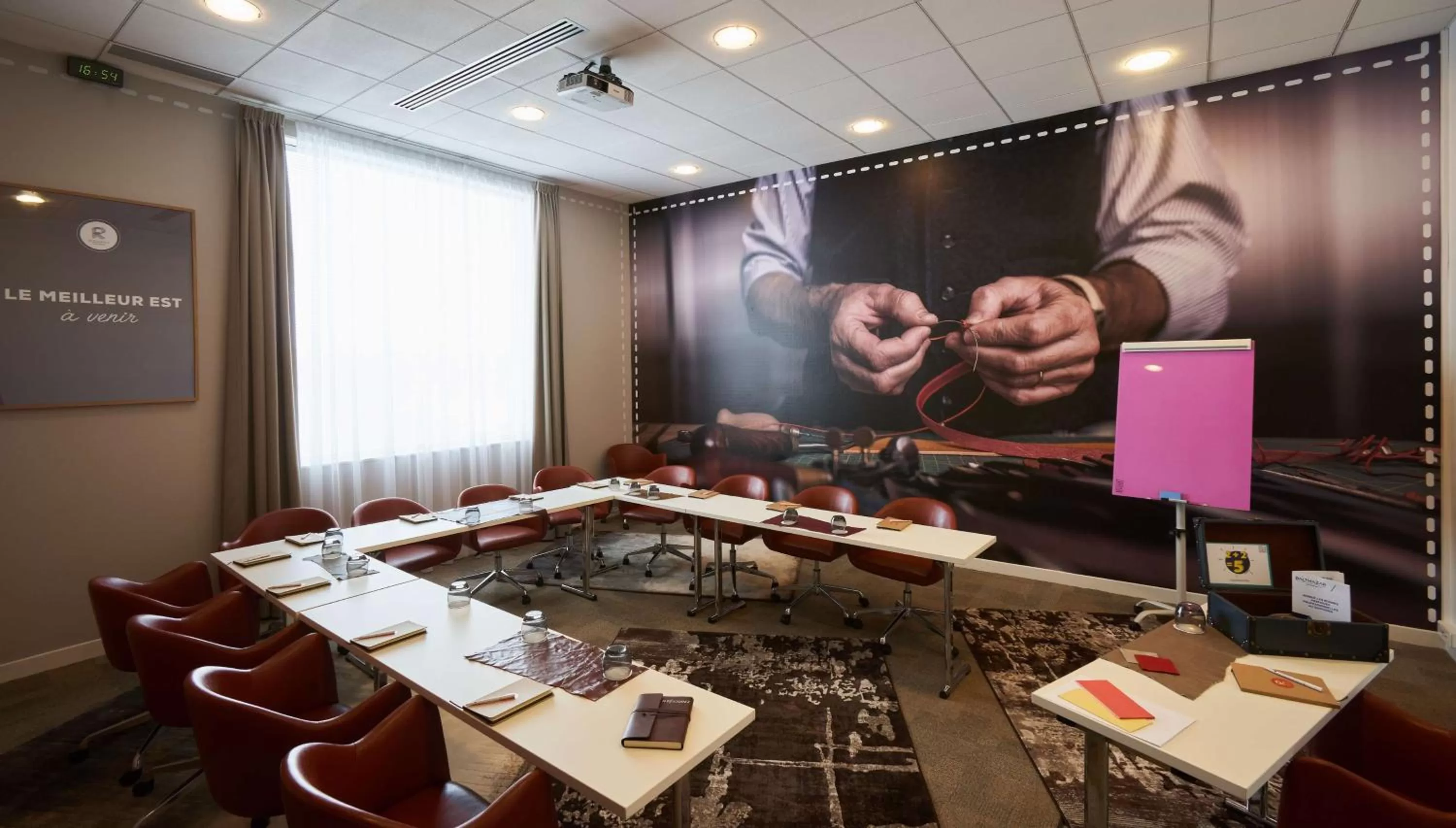 On site in Best Western Plus Paris Saclay