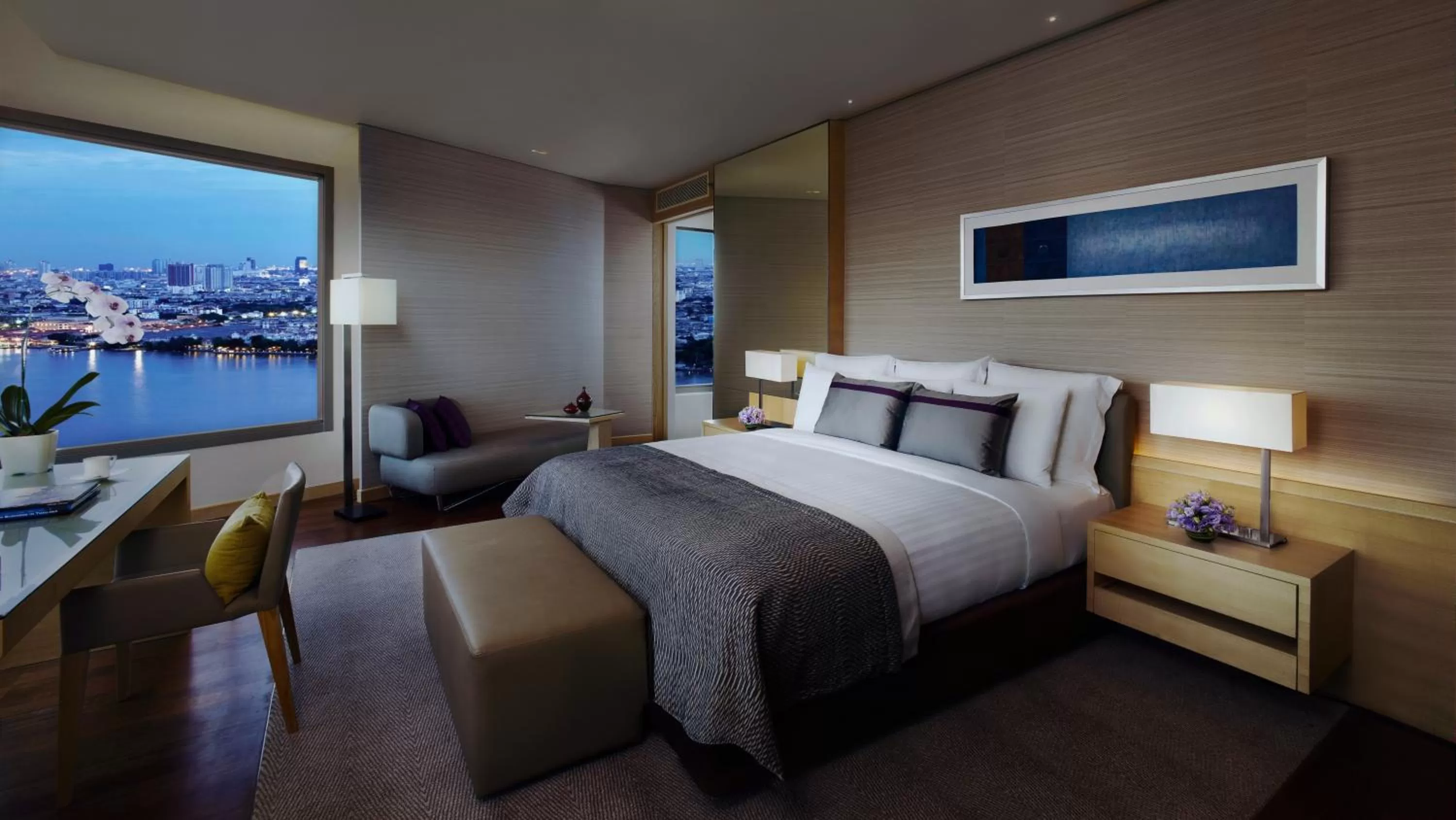 Photo of the whole room, Bed in Avani Plus Riverside Bangkok Hotel