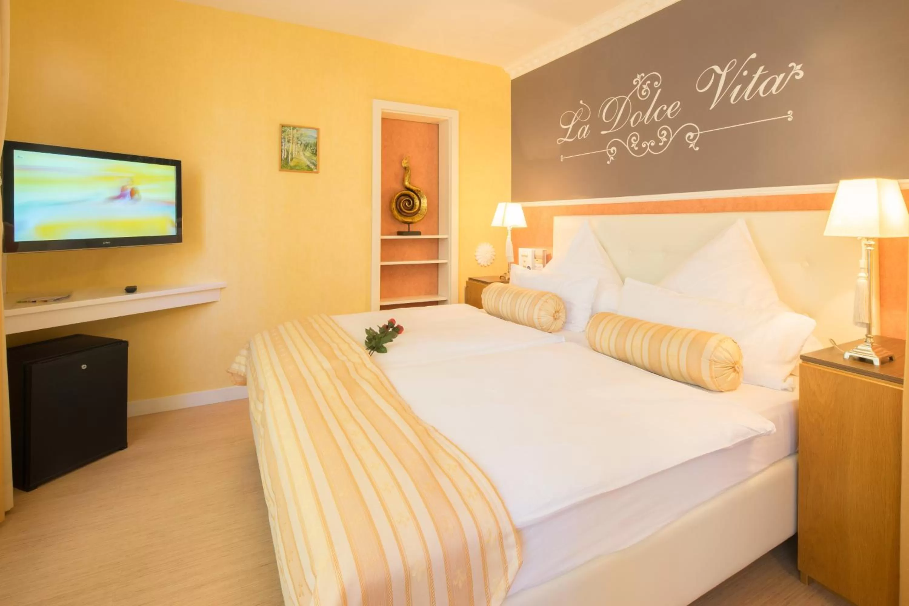 Photo of the whole room, Bed in Central Boutique Hotel