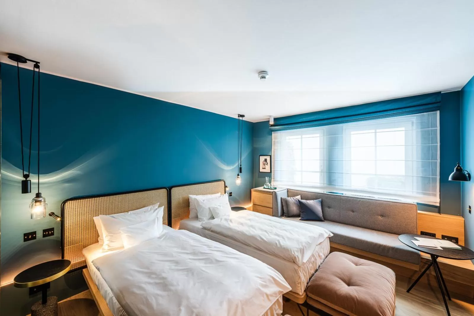 Bed in Maximilian Hotel