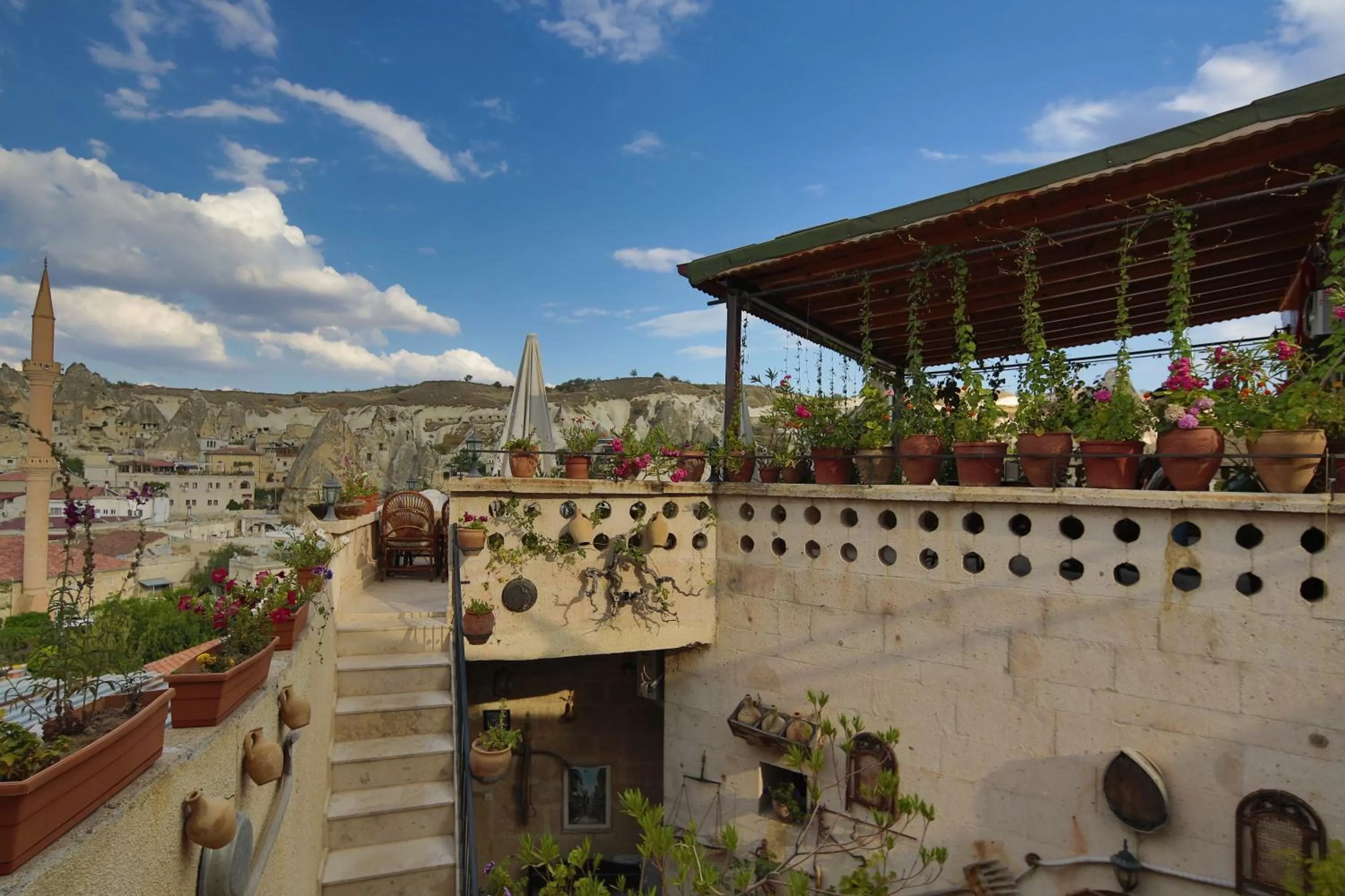 Garden view in Kookaburra Hotel