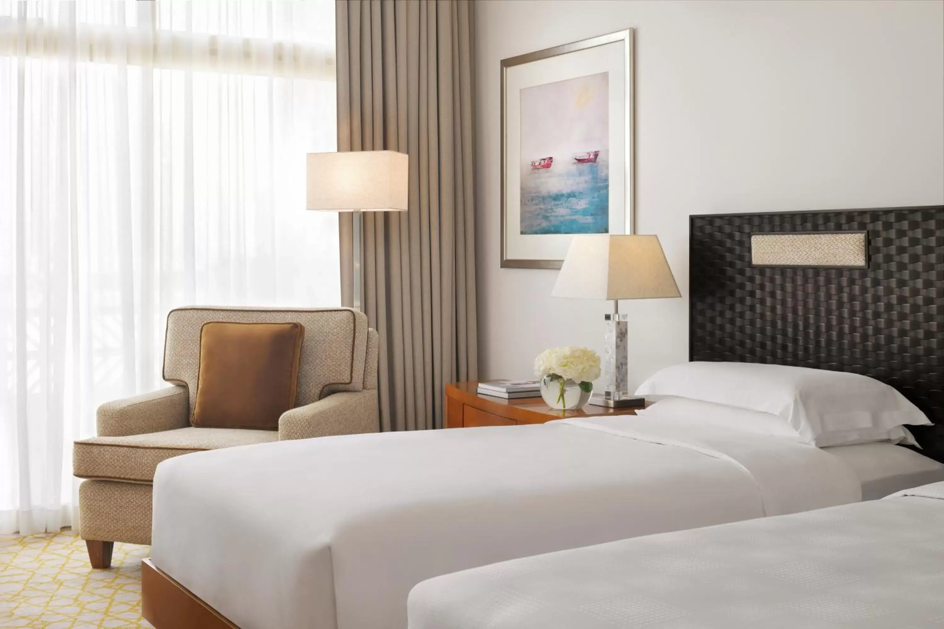 Bedroom, Bed in Grand Hyatt Doha Hotel & Villas