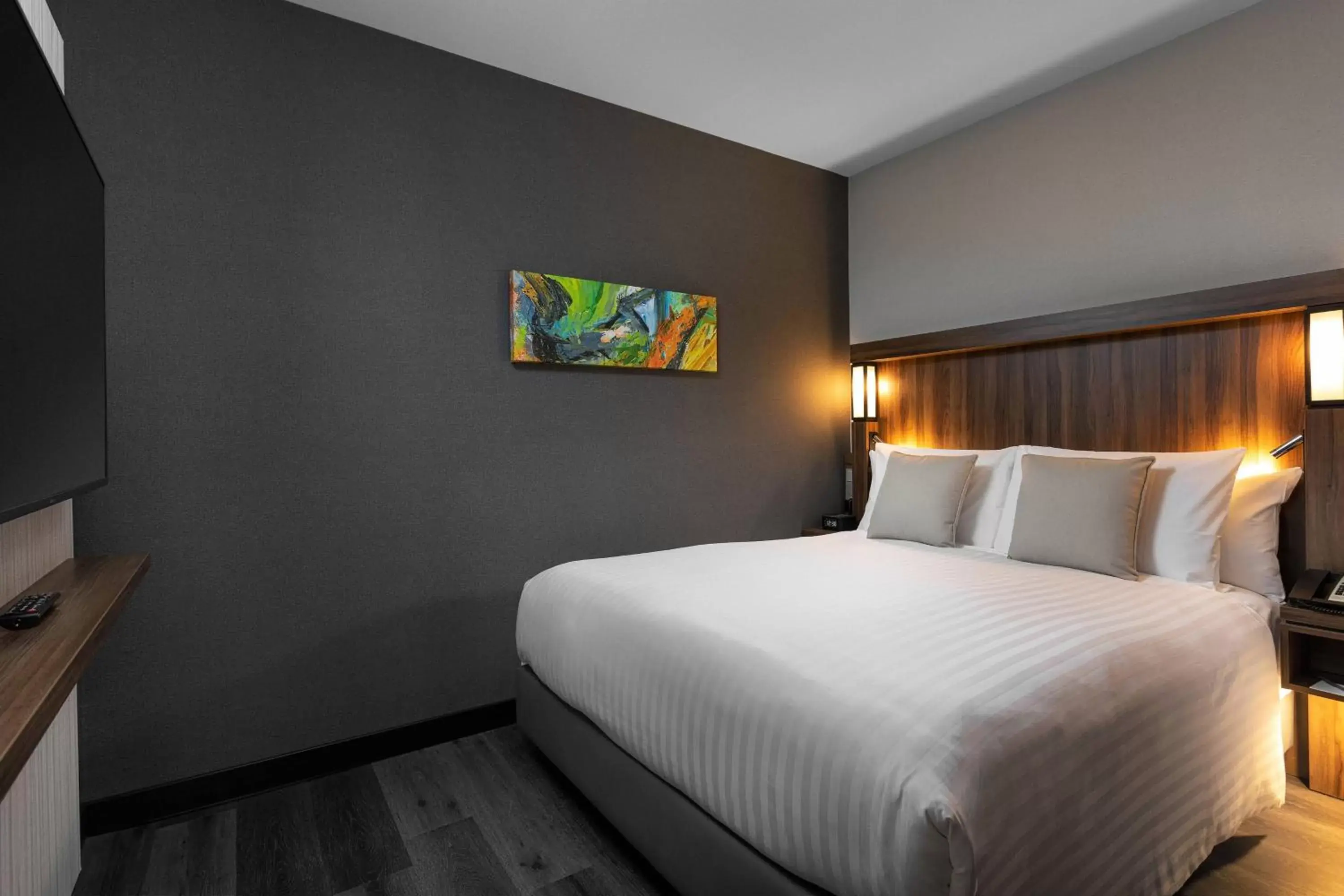 Bedroom, Bed in Courtyard by Marriott Amsterdam Airport