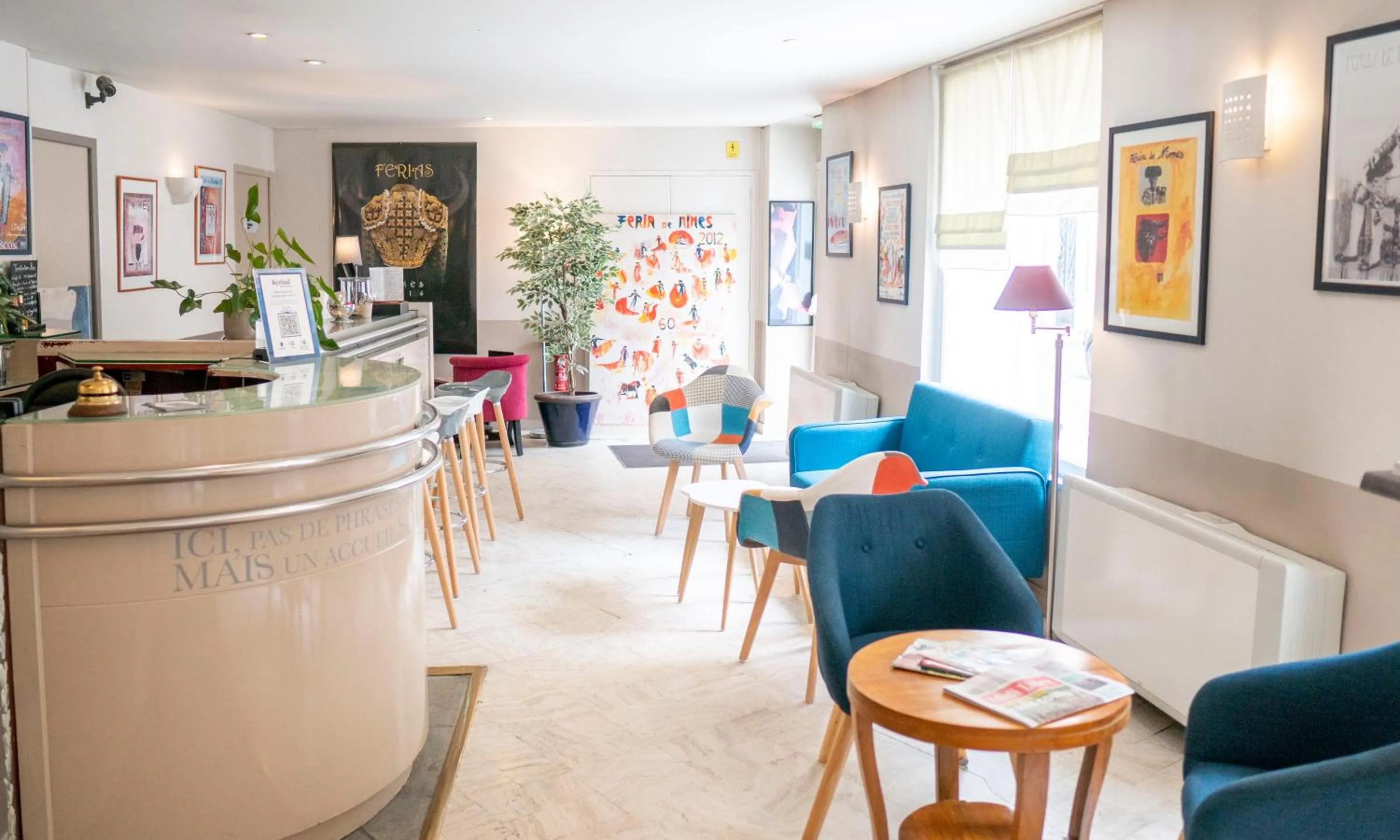 Lobby or reception in Plazza Hotel