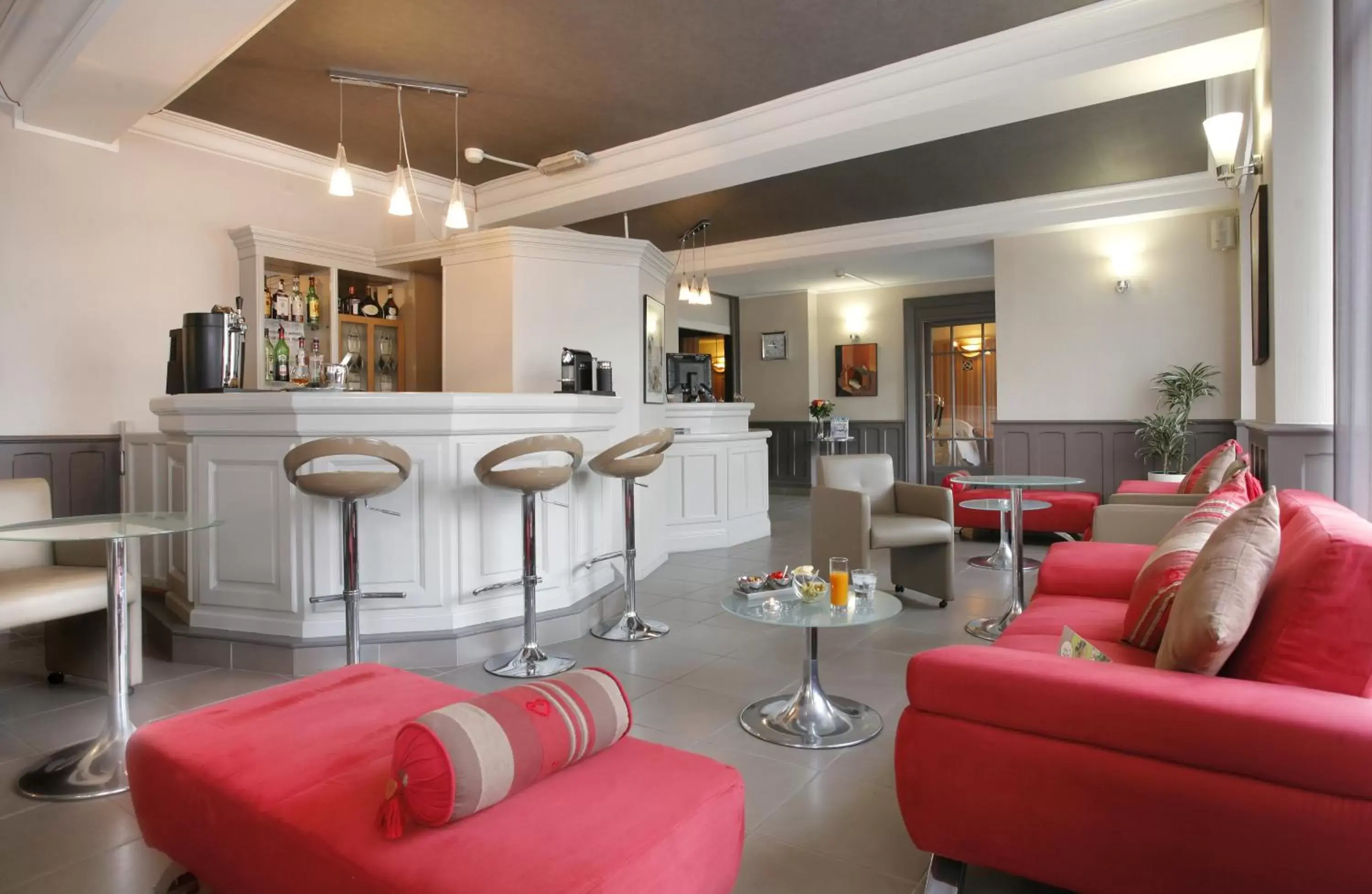 Lobby or reception, Lounge/Bar in Hotel De Gramont