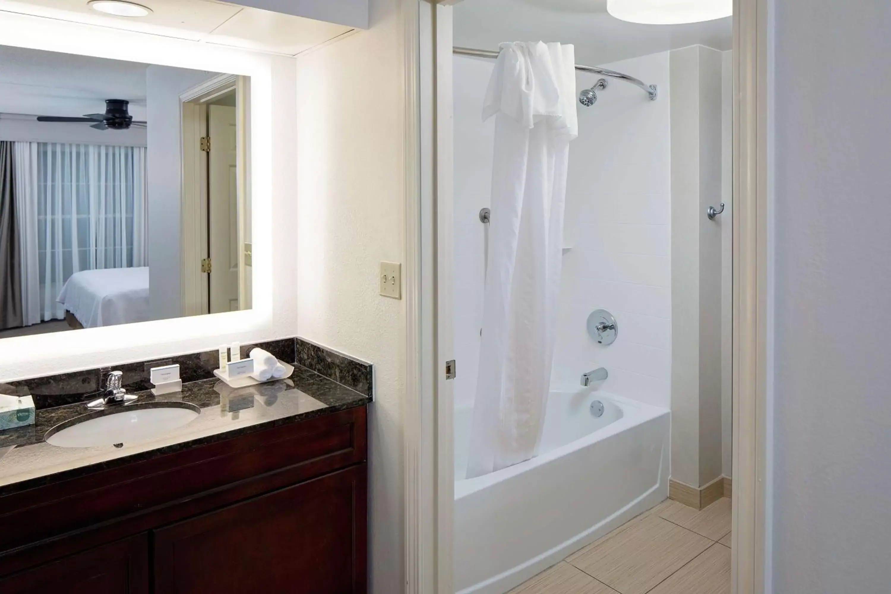 Bathroom in Homewood Suites by Hilton - Boston/Billerica-Bedford