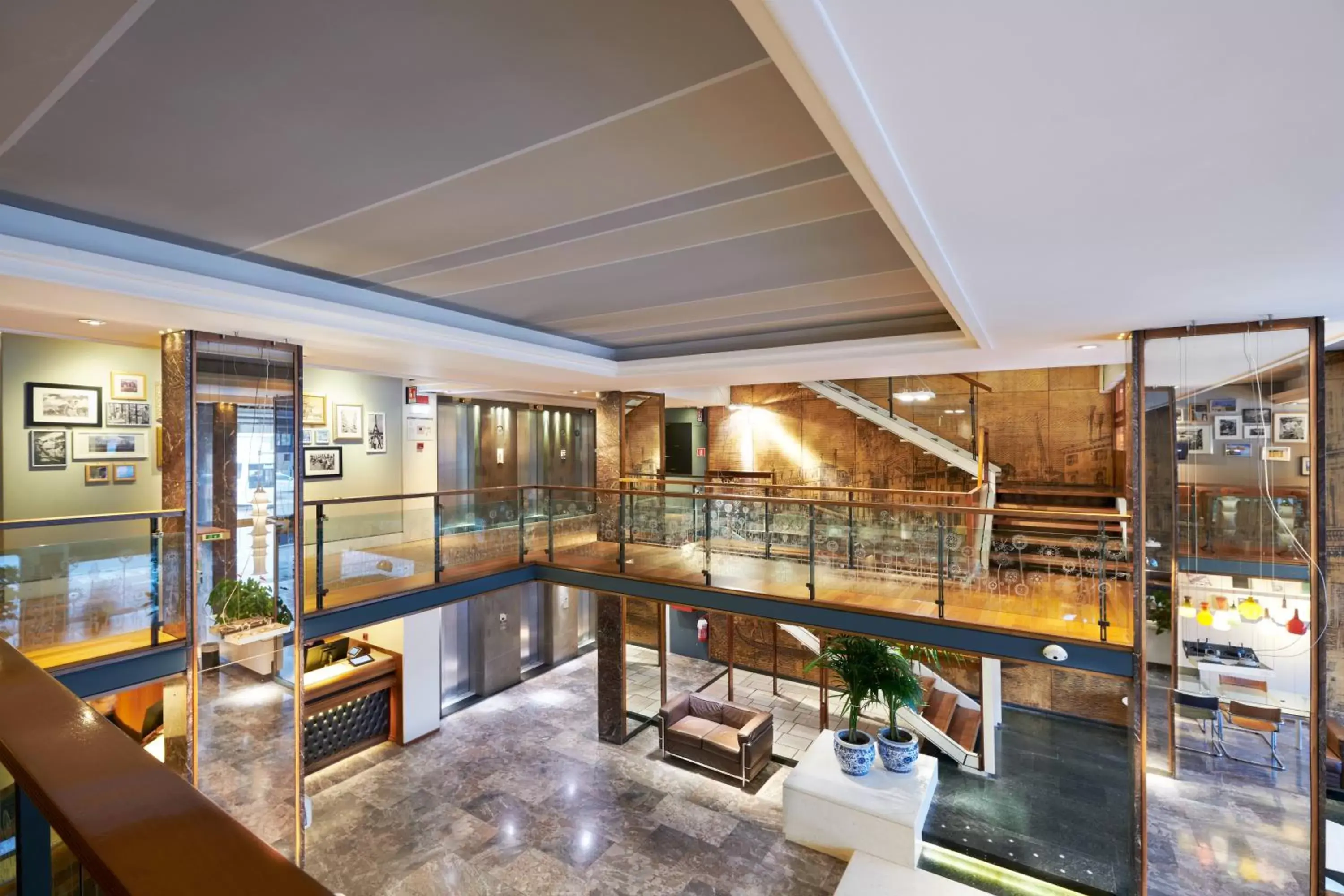 Lobby or reception in Hotel Plaza