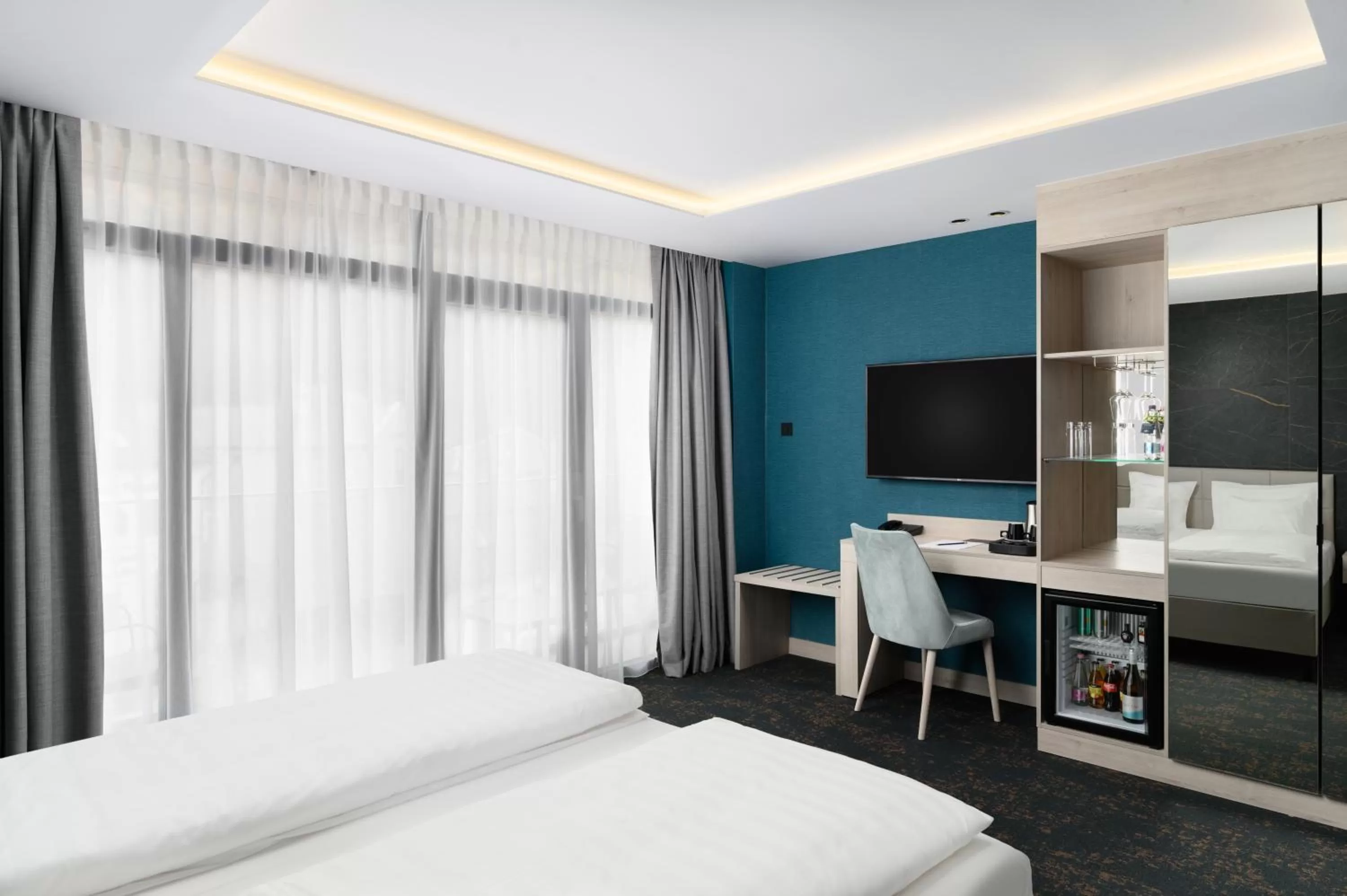 Bedroom, Bed in Mercure Tokaj Center