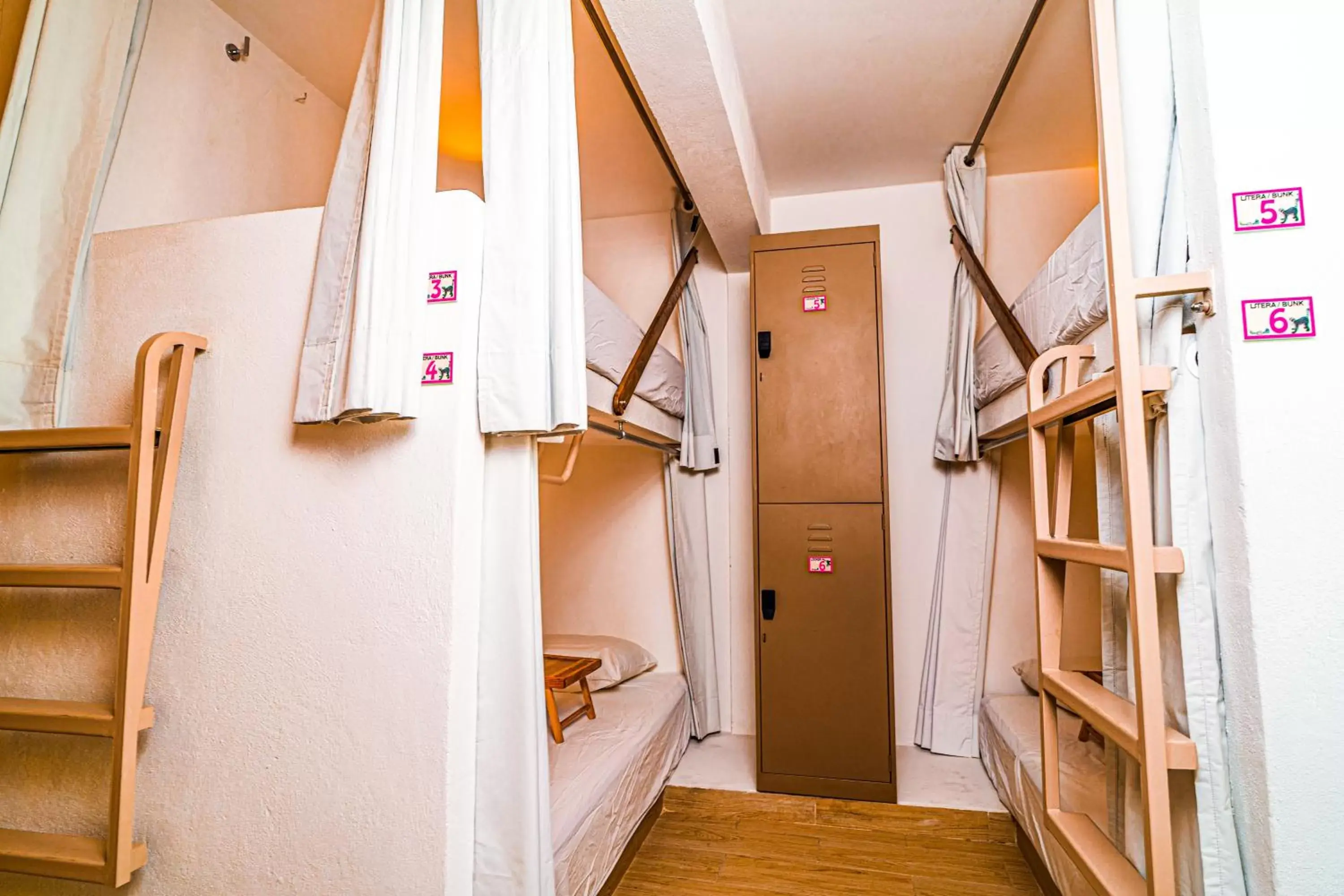 Bed, Bunk Bed in Nomads Party Hostel