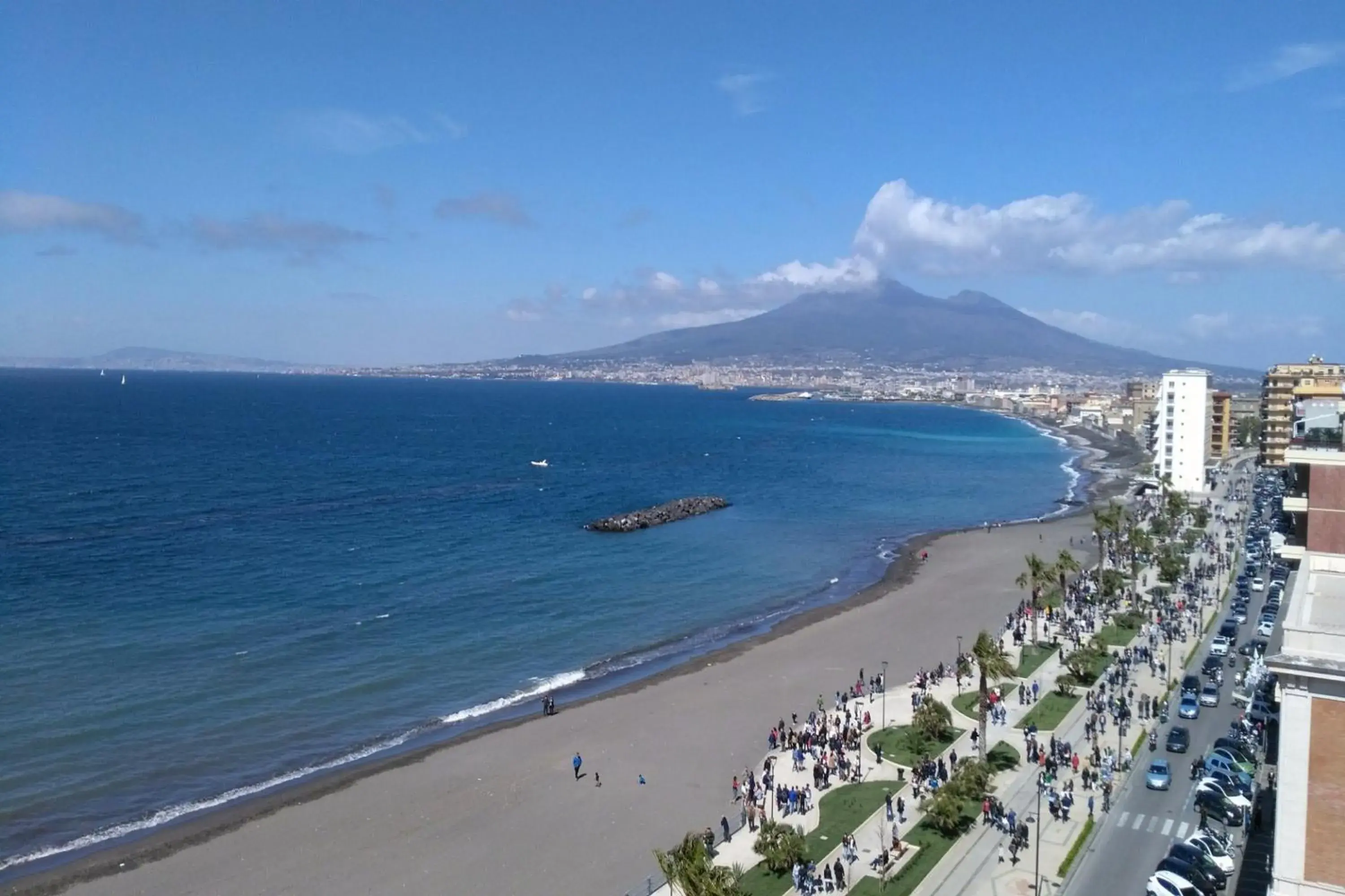 Sea view, Beach in Hotel Stabia