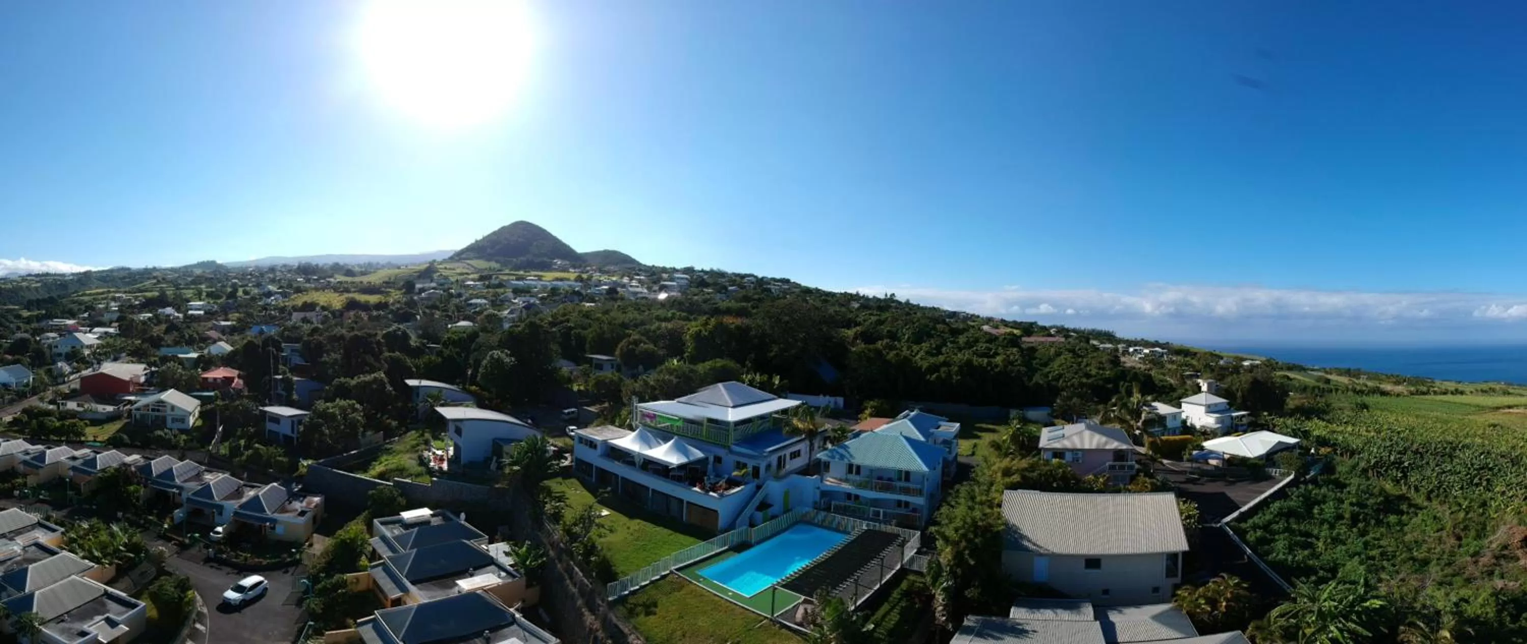 Bird's eye view in Hôtel Le Soleil Couchant