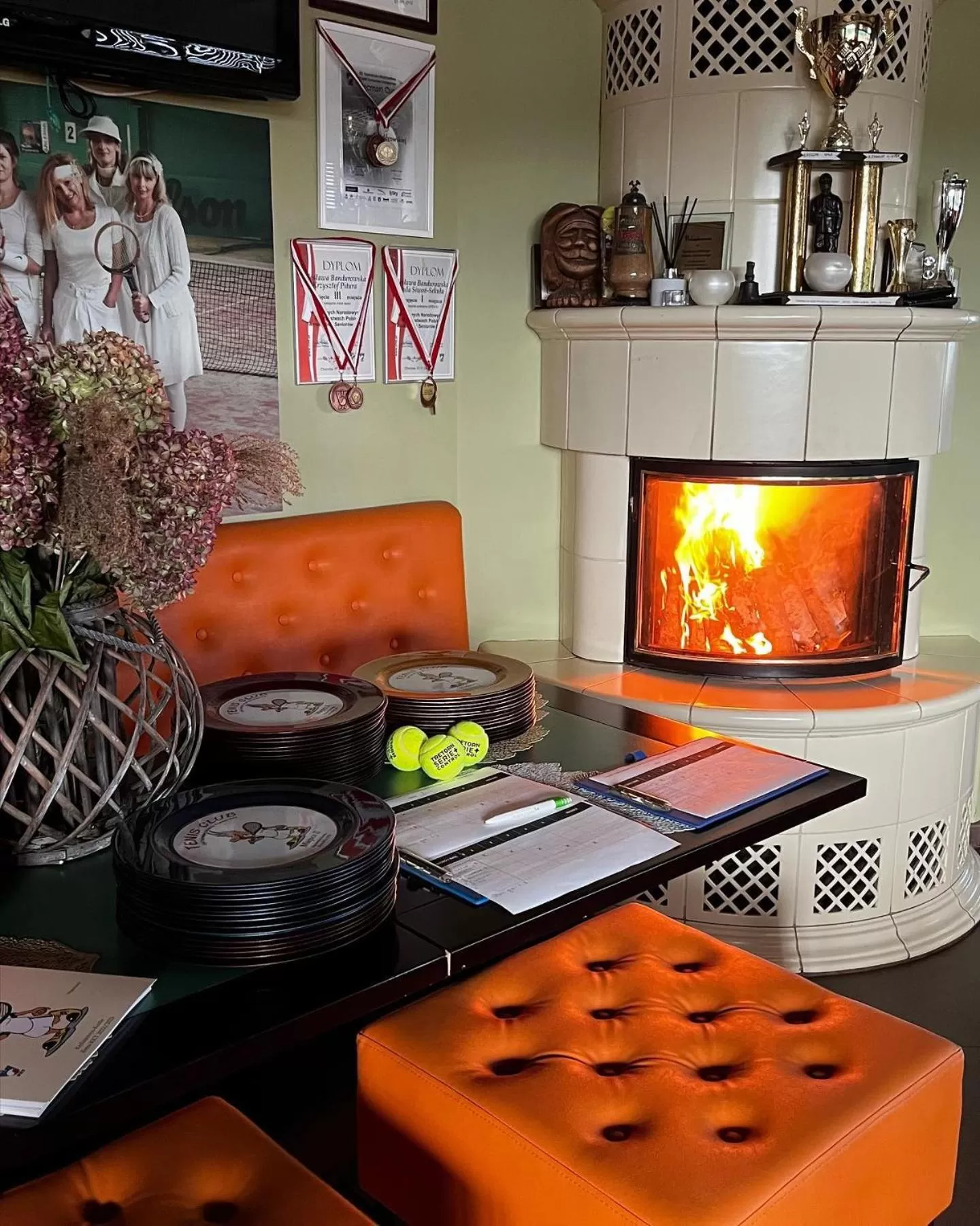 flat iron in Tenis Club