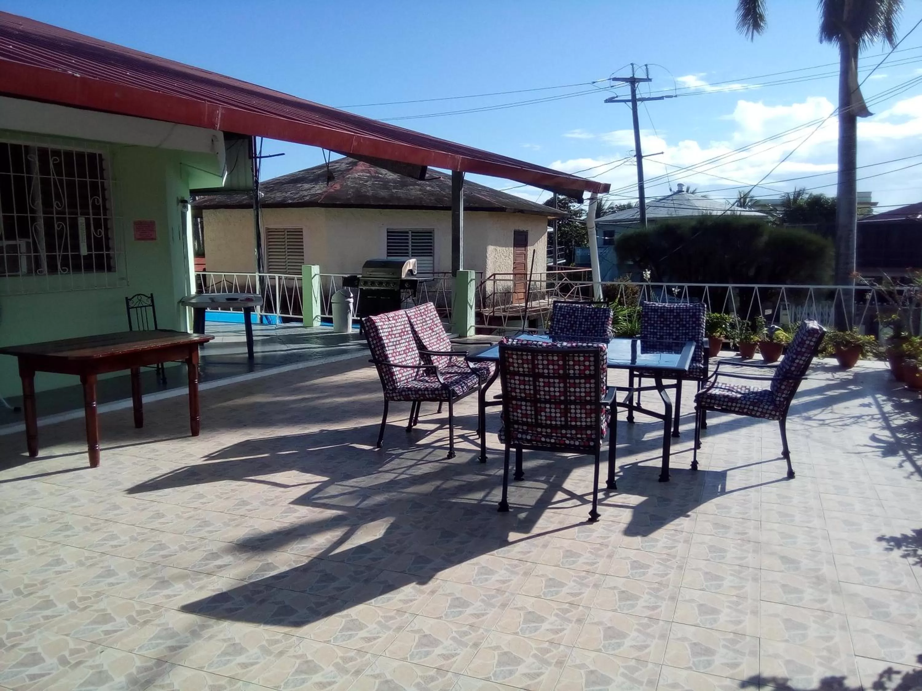 Balcony/Terrace in The Red Hut Inn