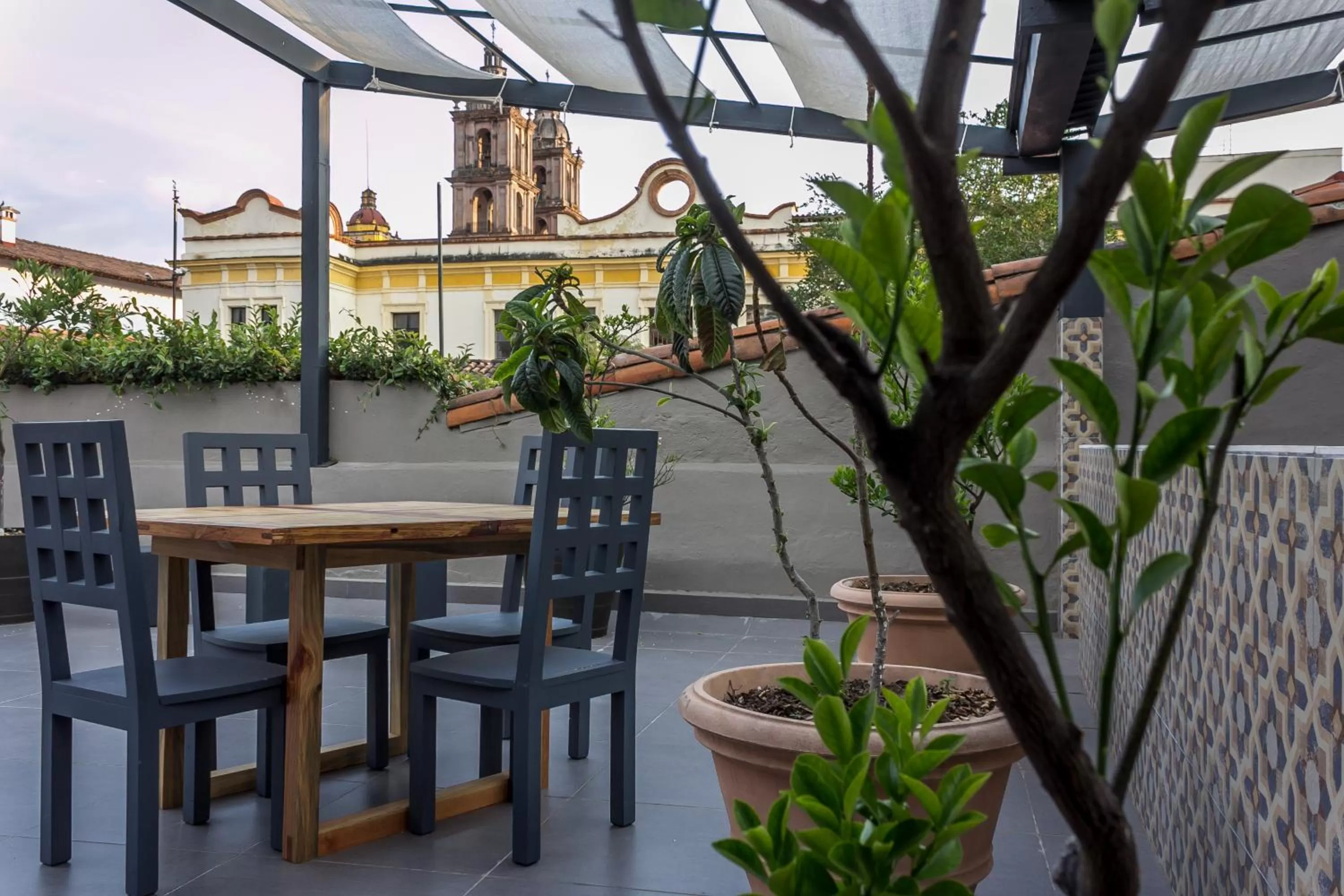 Patio in Arawi Hotel Boutique