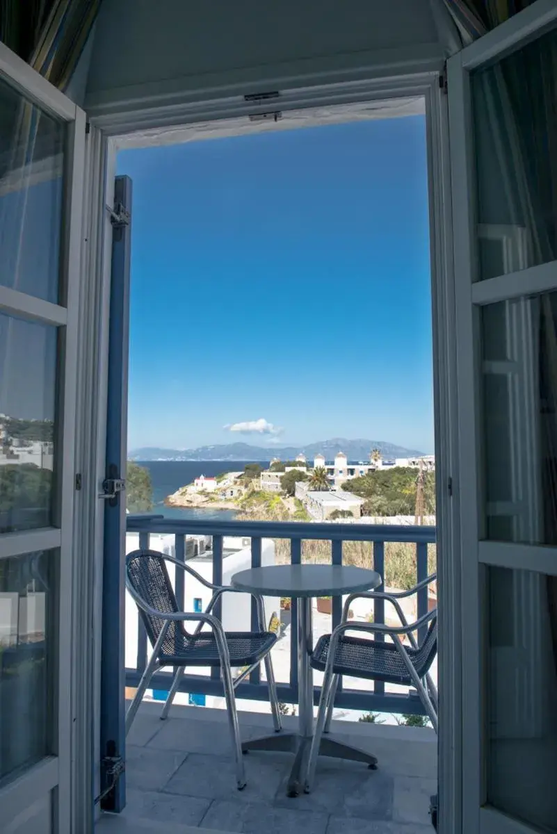 Balcony/Terrace in Poseidon Hotel Suites