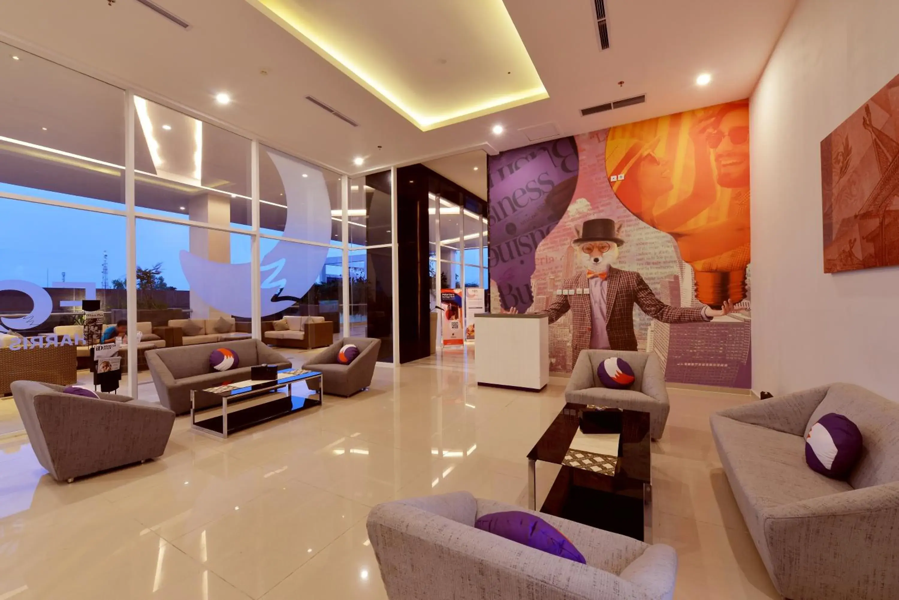 Lobby or reception in FOX Hotel Pekanbaru Lobby or reception in FOX Hotel Pekanbaru