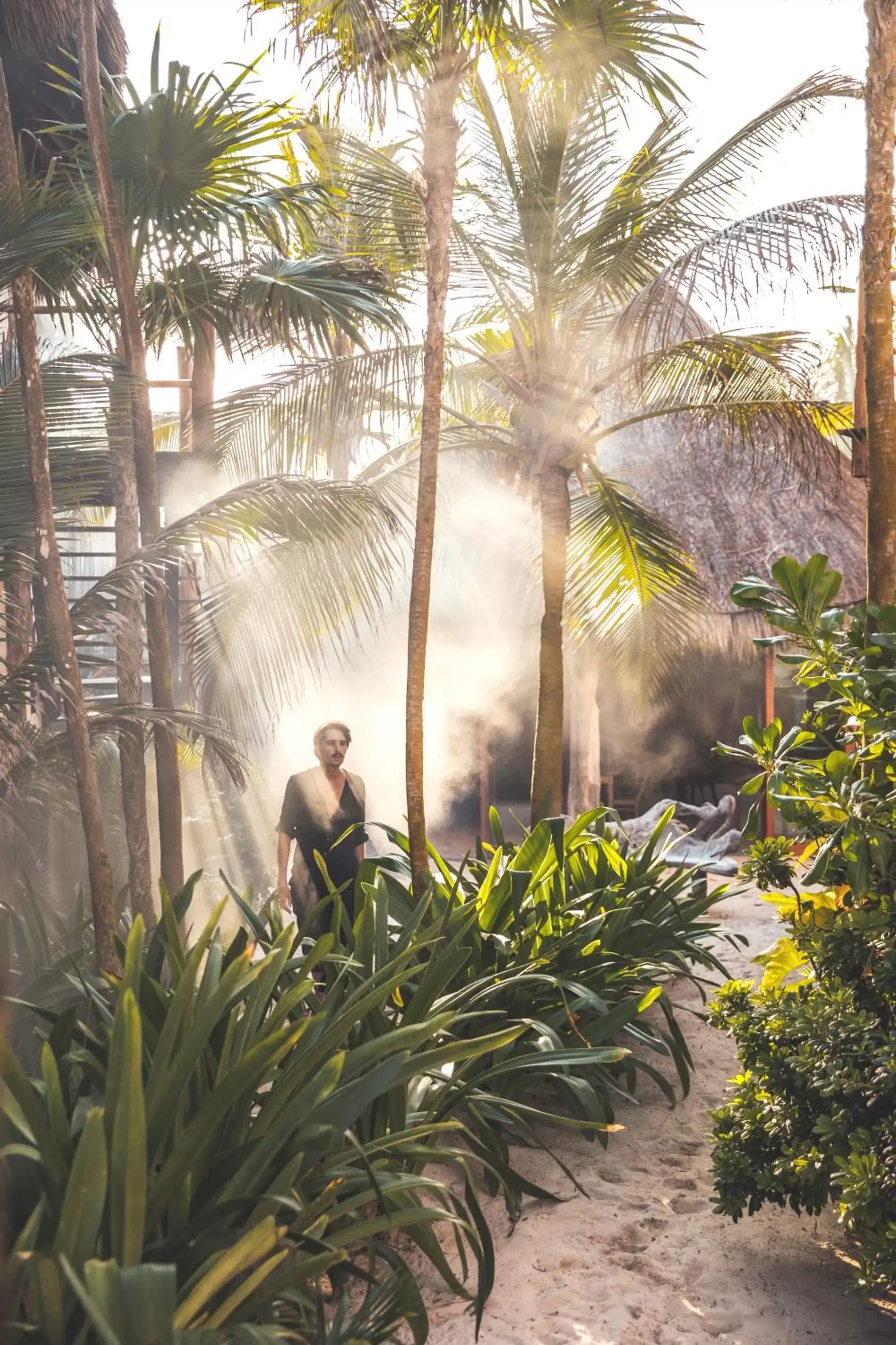 Garden in Encantada Tulum