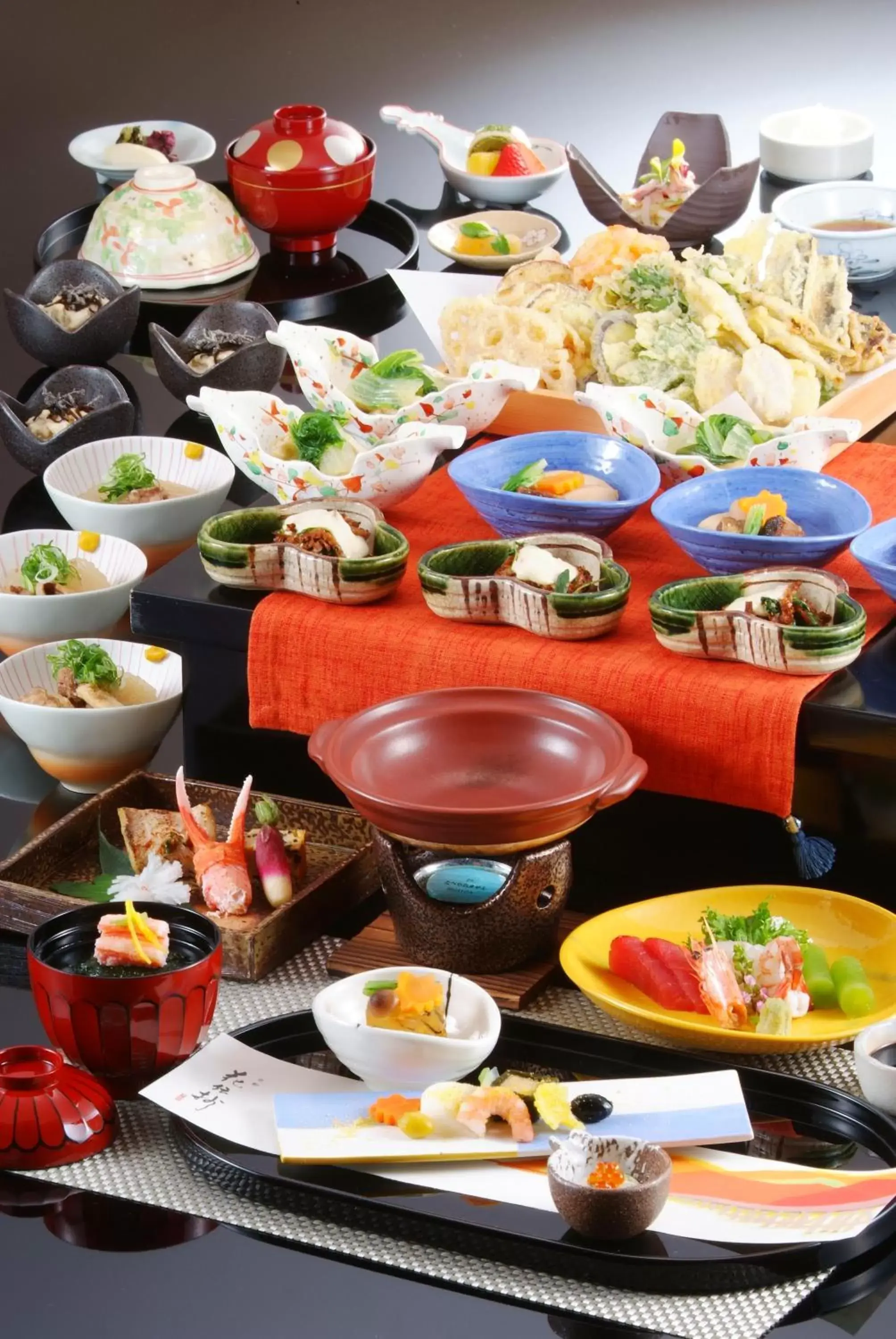 Dinner in Kadensho, Arashiyama Onsen, Kyoto - Kyoritsu Resort