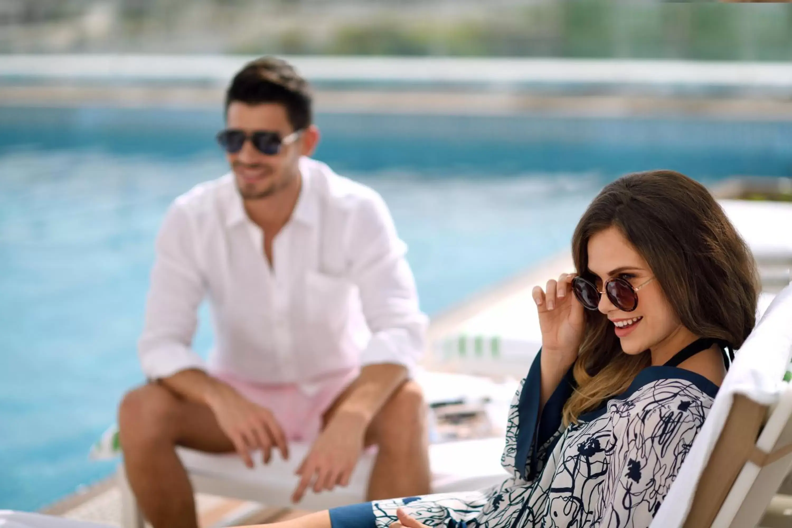 Swimming pool in Holiday Inn & Suites - Dubai Festival City Mall, an IHG Hotel
