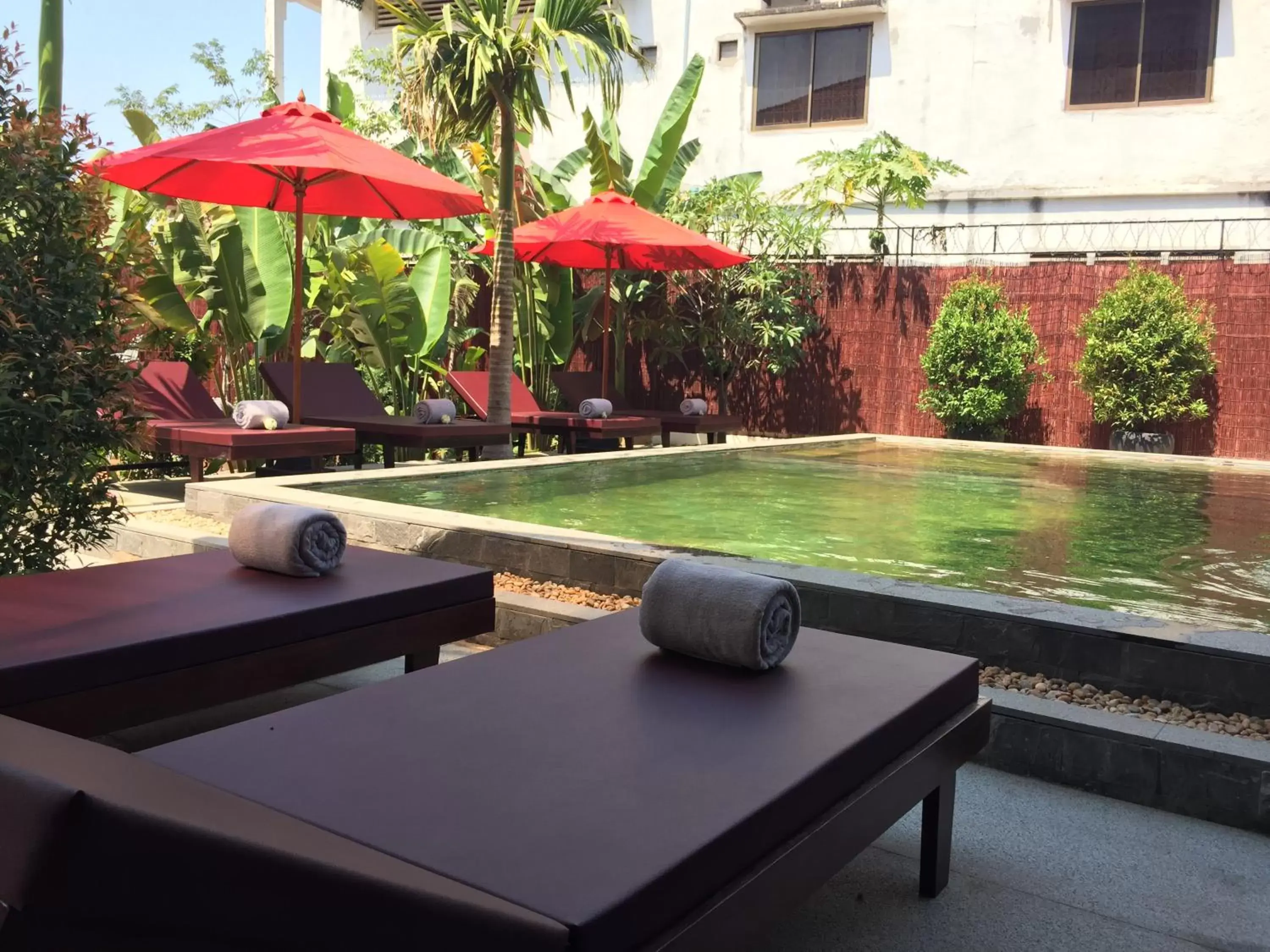 Swimming pool in BB Angkor Residence