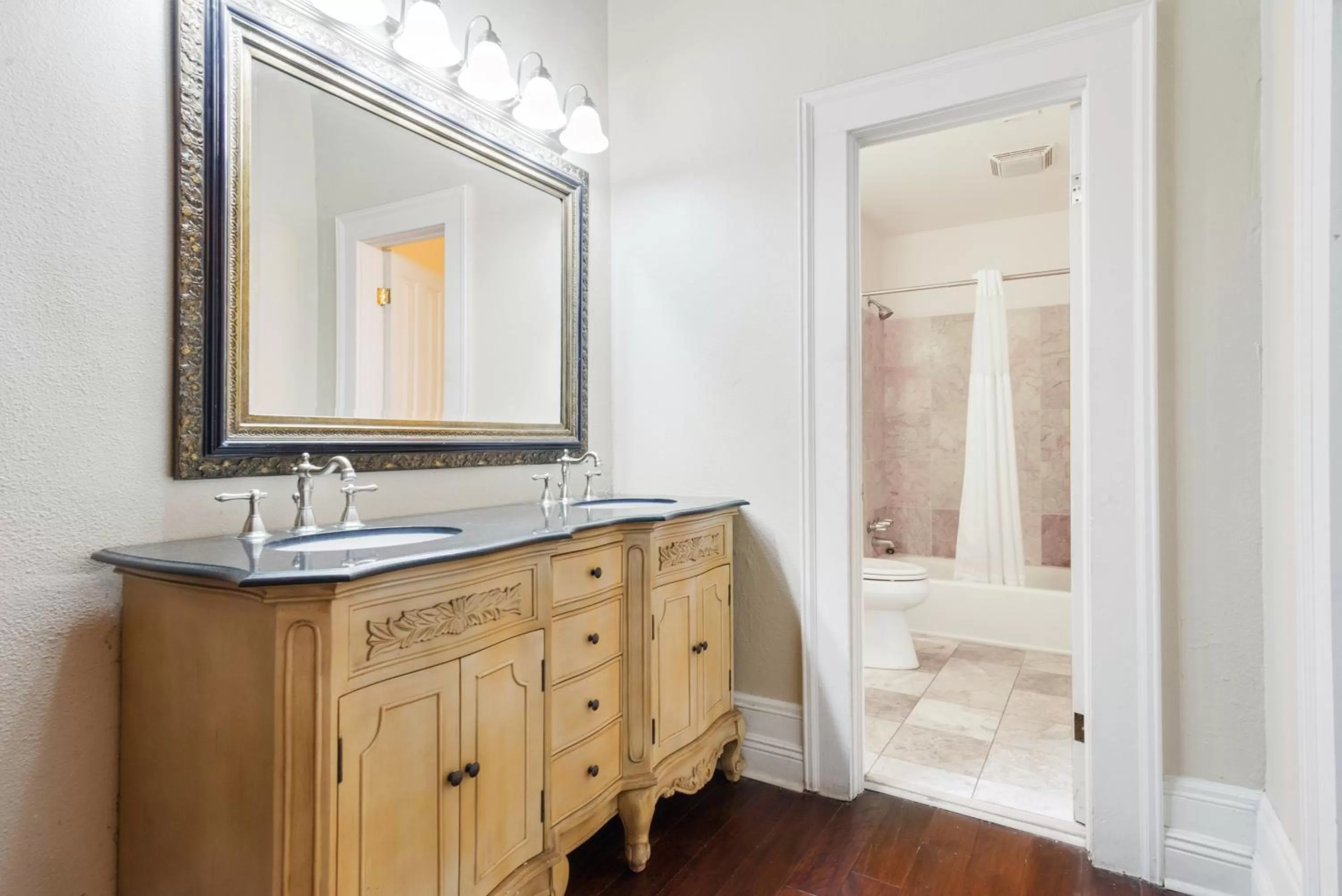 Bathroom in Andrew Jackson Hotel French Quarter