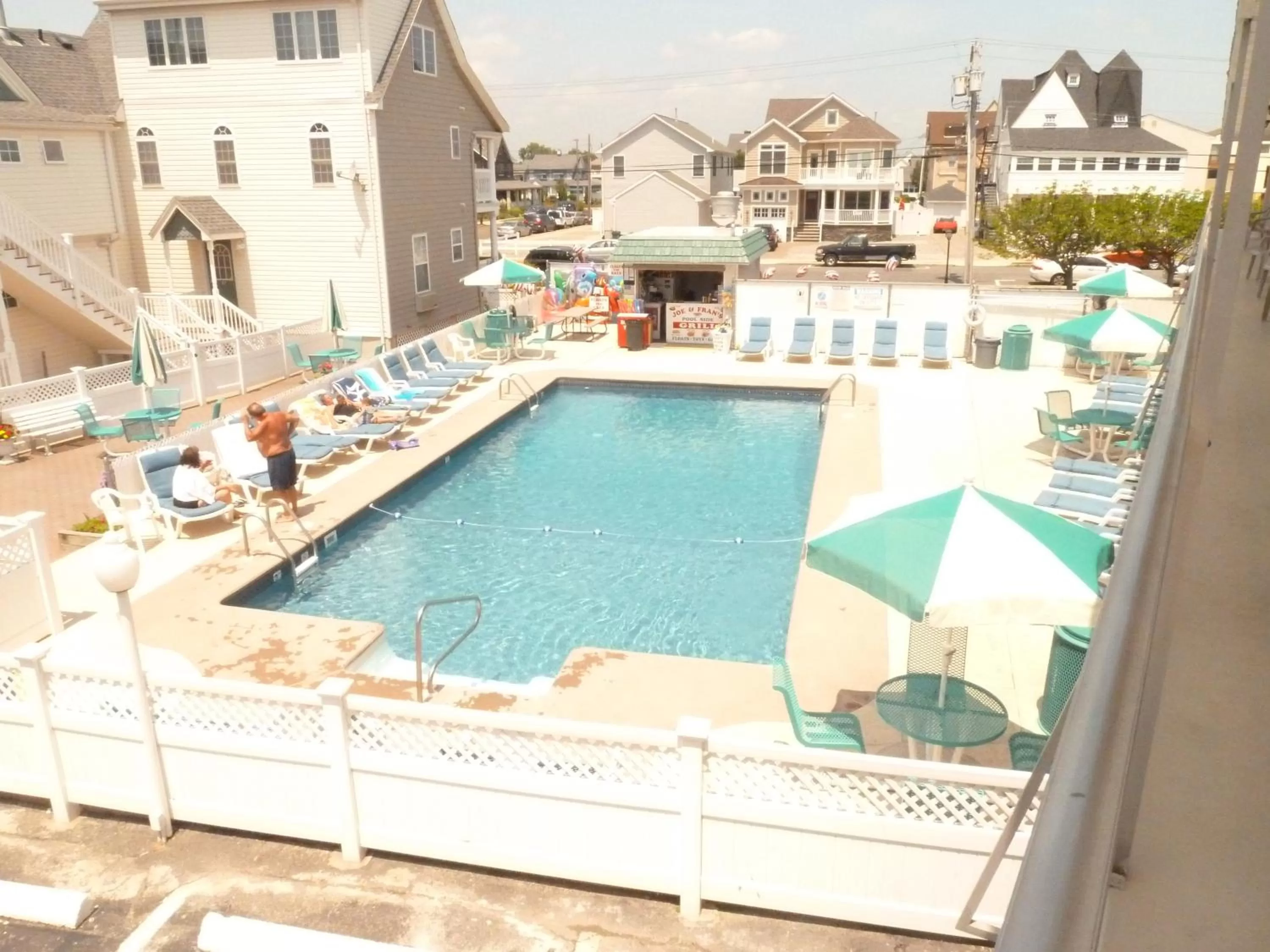 Pool View in Sand Pebble Motor Lodge